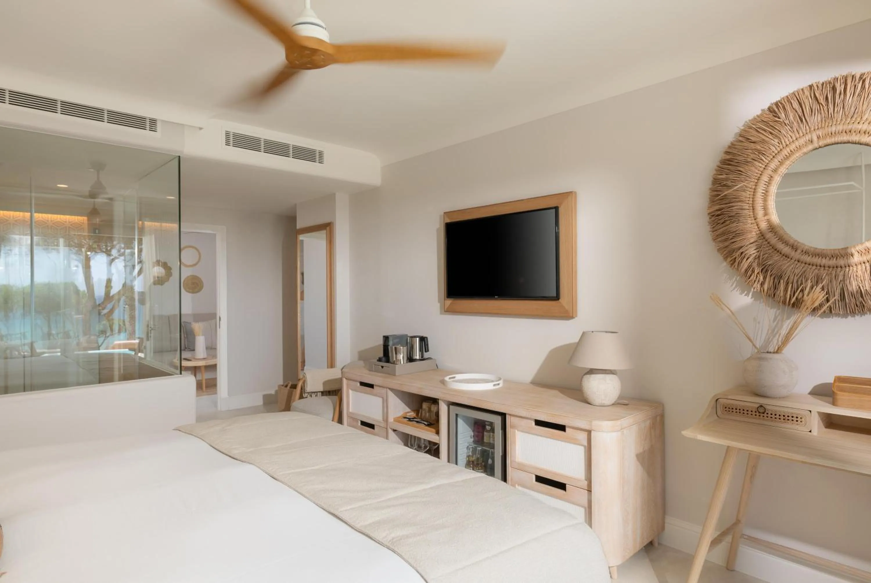 Photo of the whole room, Bed in DAIA Slow Beach Hotel Conil - Adults Only Recommended