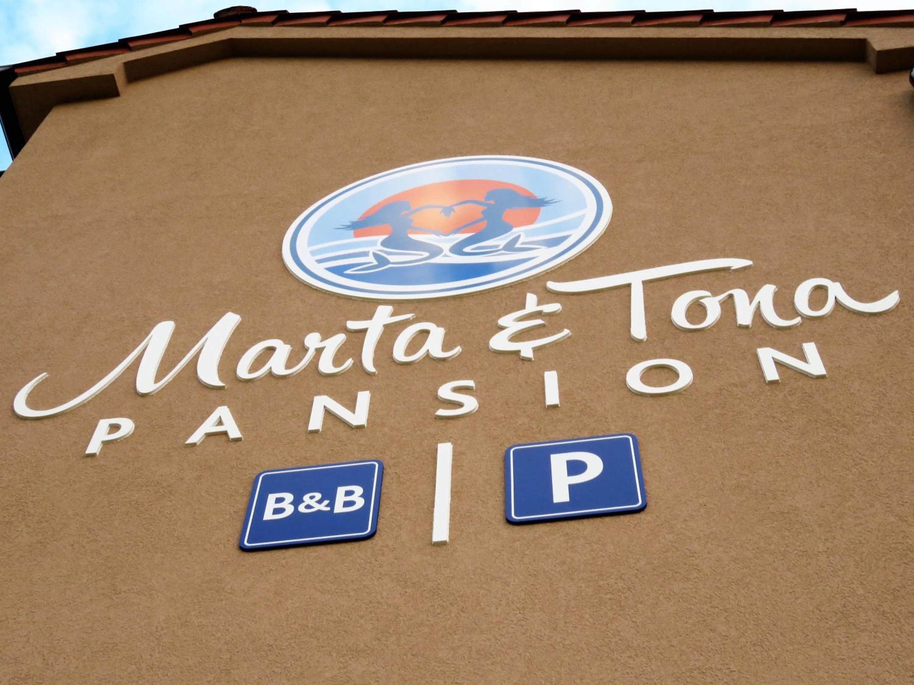 Property logo or sign in Bed & Breakfast Marta & Tona