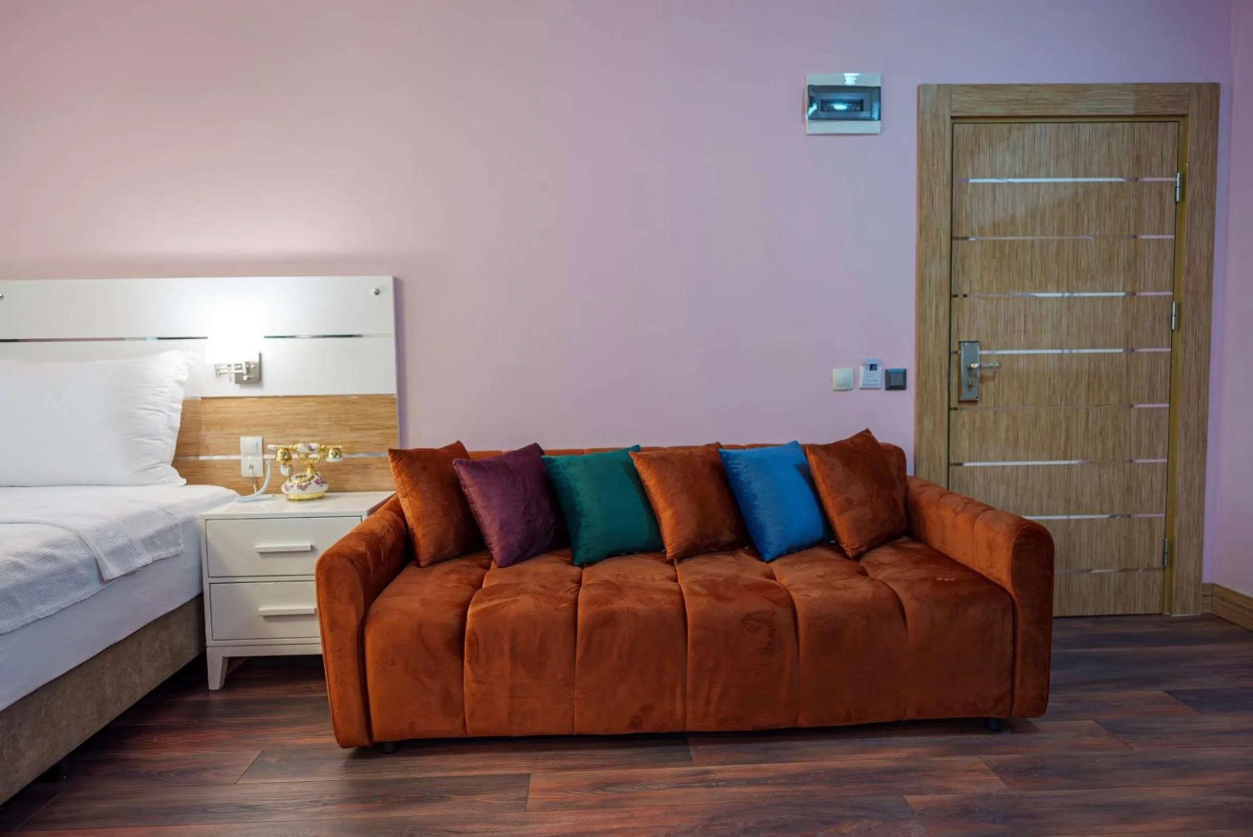 Seating area, Bed in TOK EPİK HOTEL