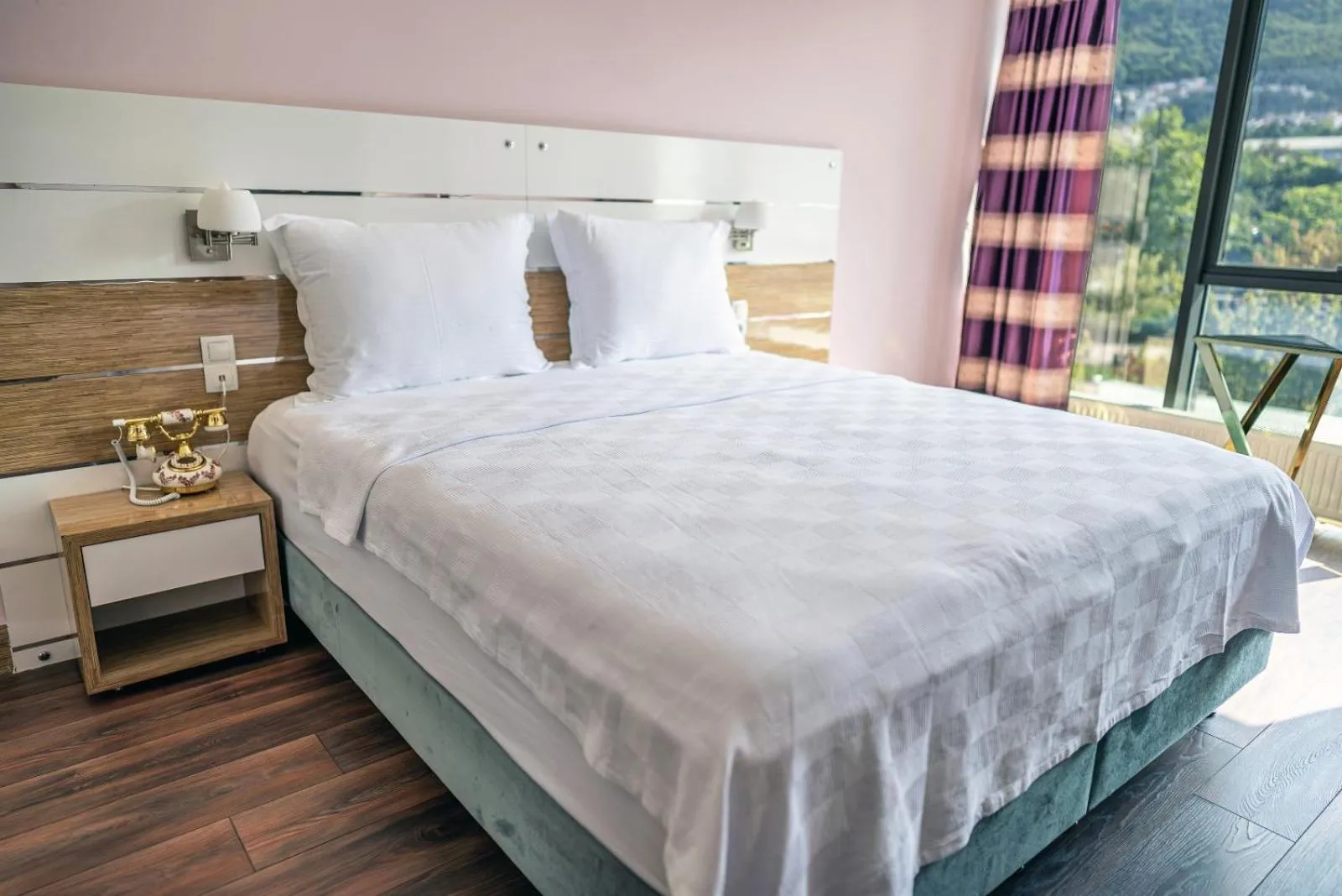 Bed in TOK EPİK HOTEL