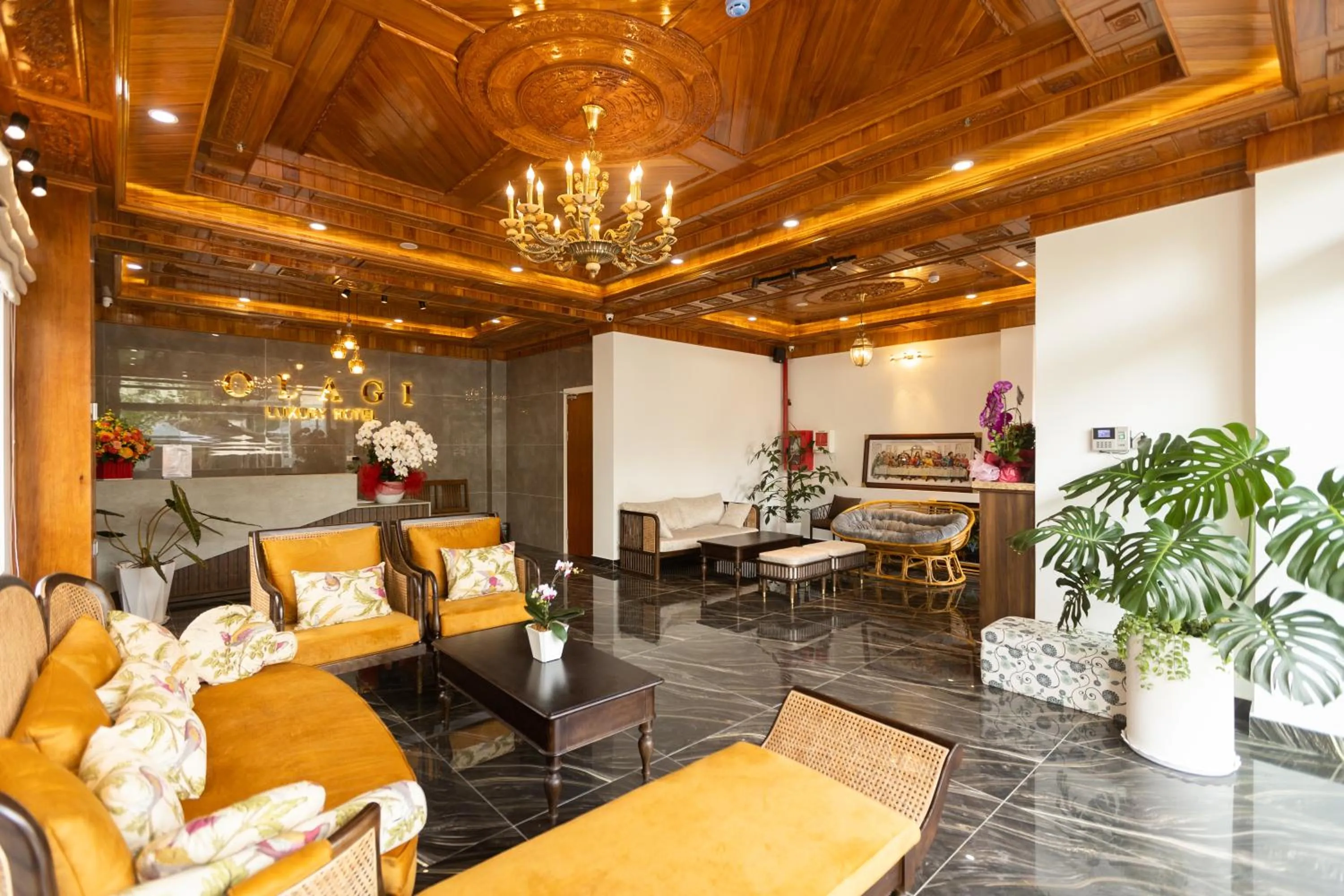 Living room in OLAGI HOTEL