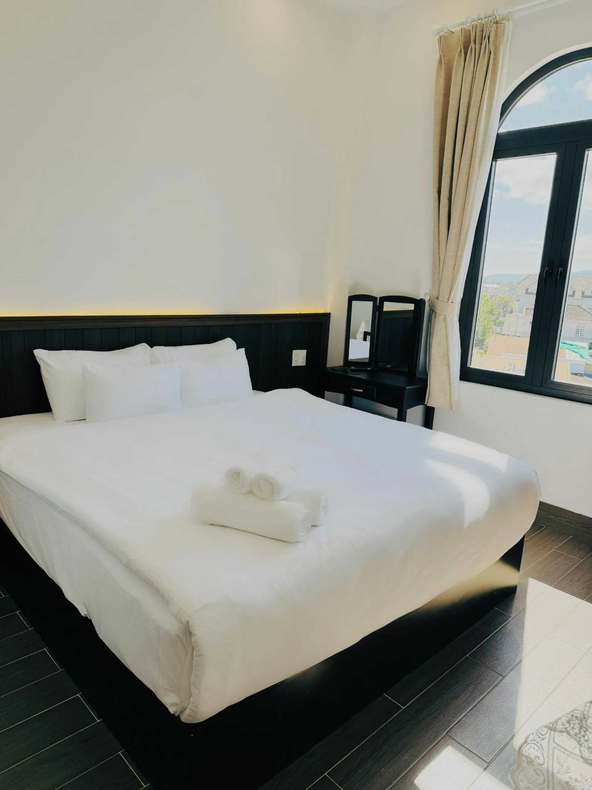Bed in OLAGI HOTEL
