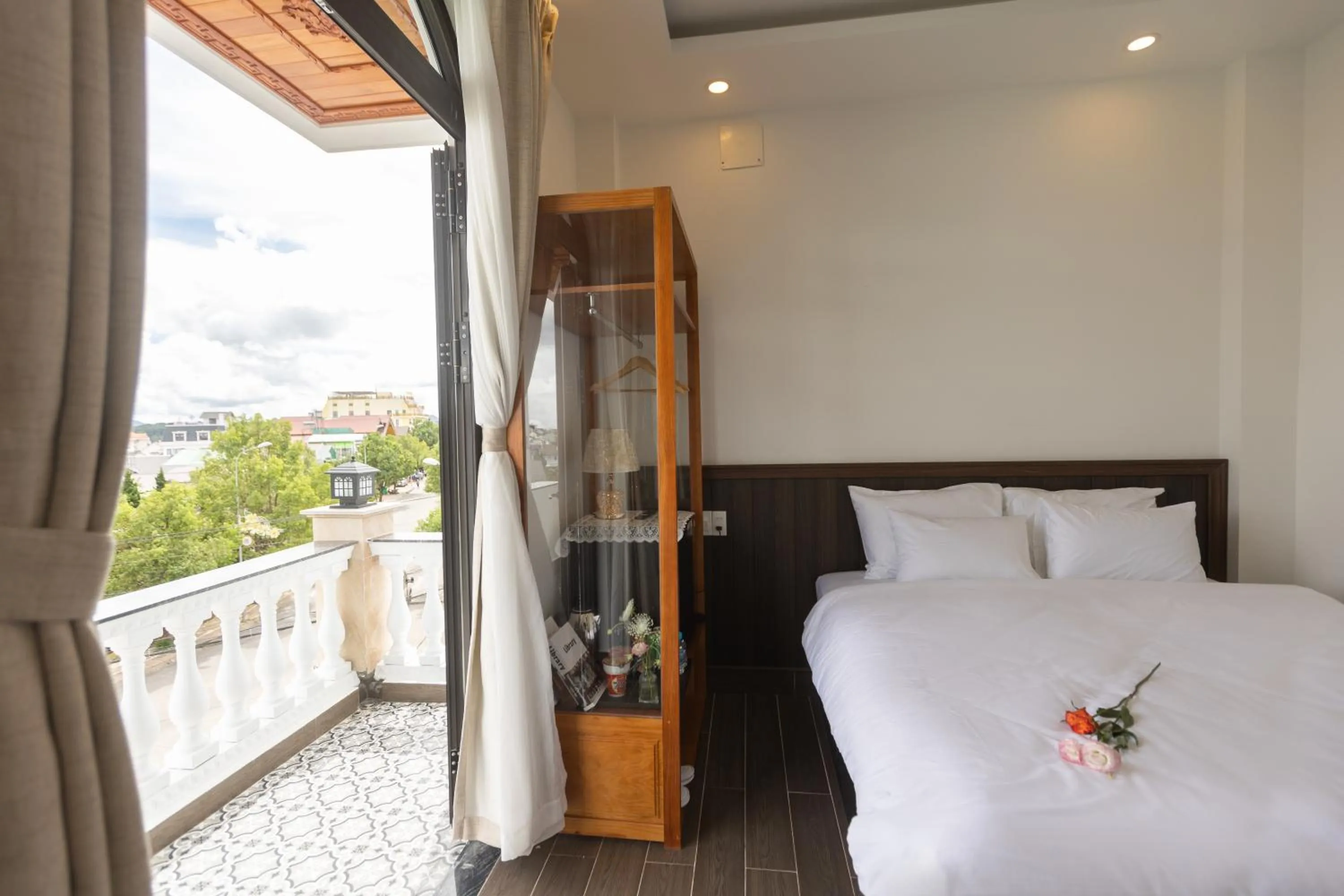 View (from property/room), Bed in OLAGI HOTEL