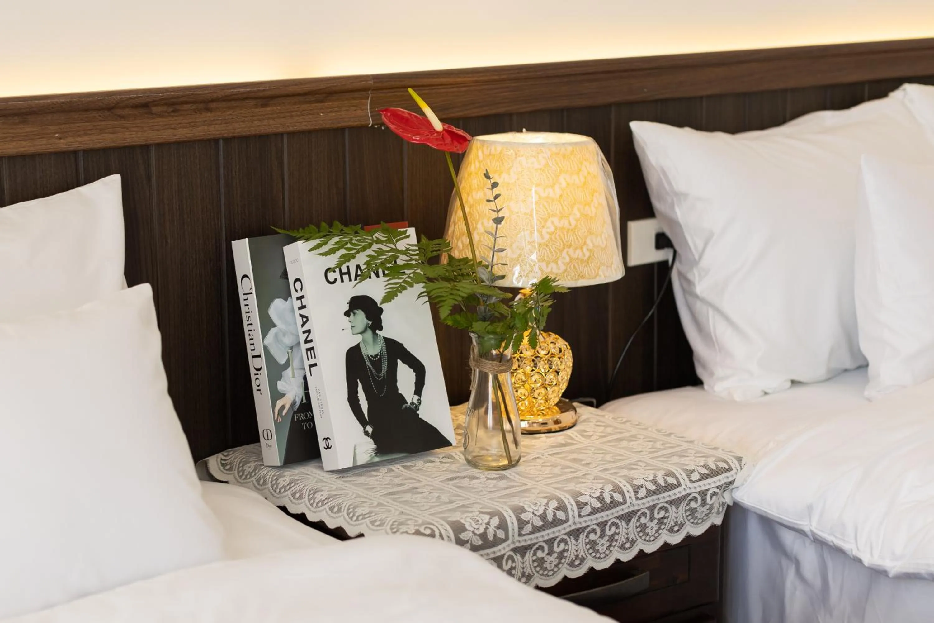 Decorative detail, Bed in OLAGI HOTEL