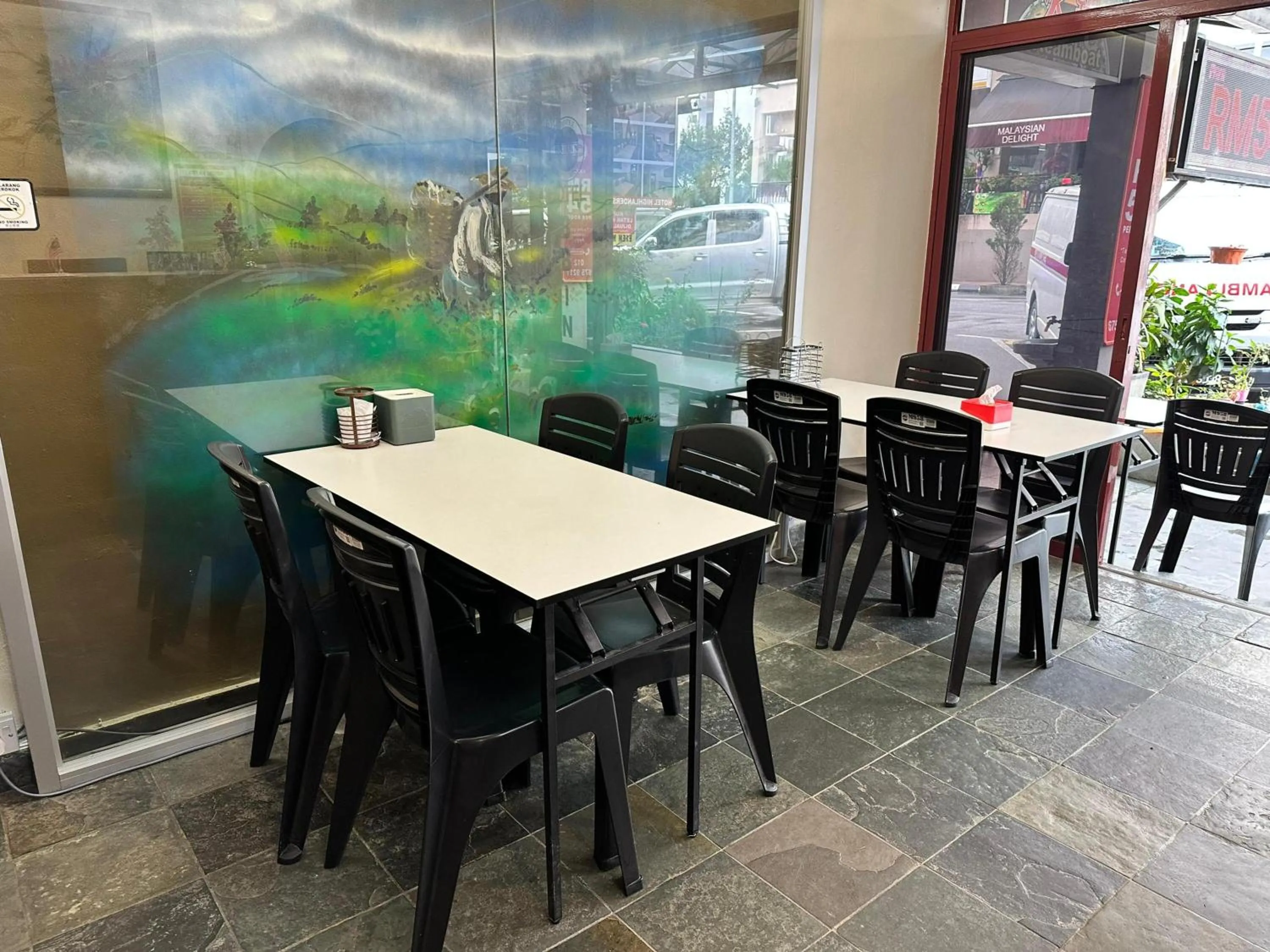 Seating area in Hotel BB Inn @ Cameron