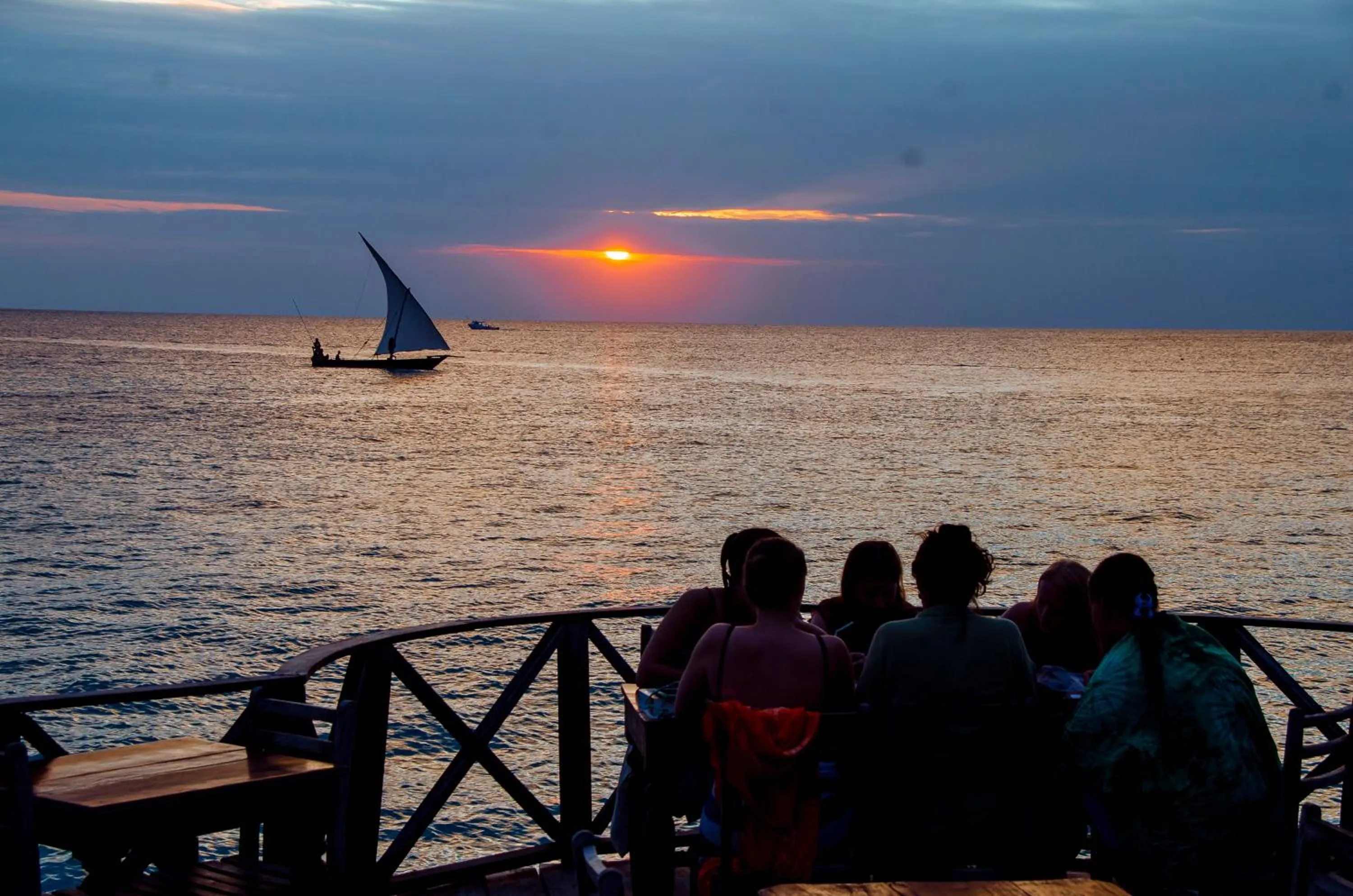 Sea view in Langi Langi Beach Bungalows