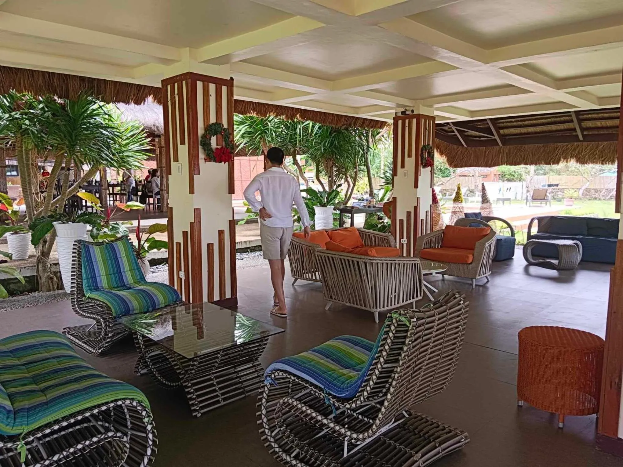Seating area in The Ananyana Beach Resort by SMS Hospitality