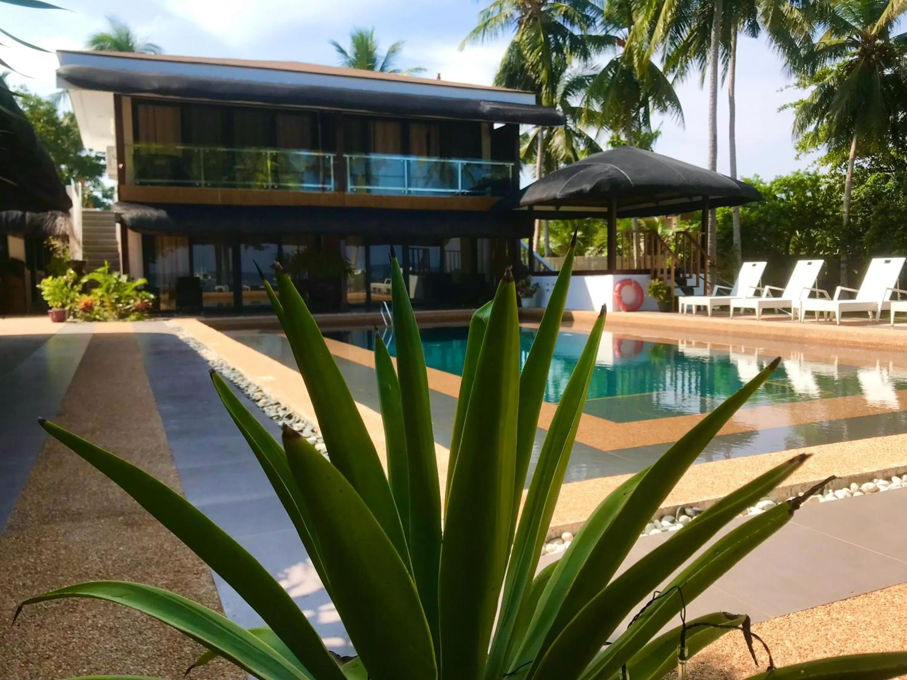 Garden view in The Ananyana Beach Resort by SMS Hospitality