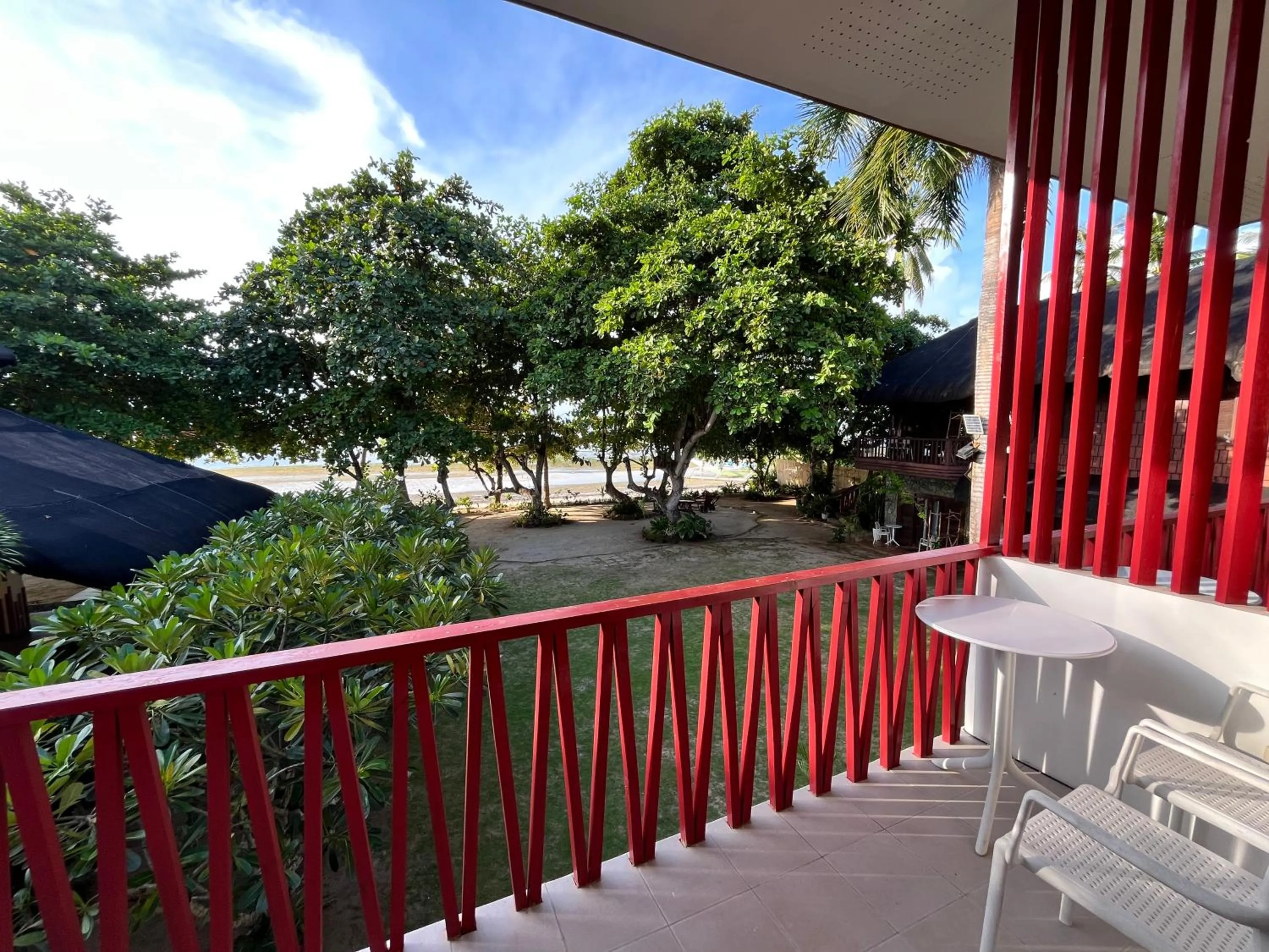 Balcony/Terrace in The Ananyana Beach Resort by SMS Hospitality