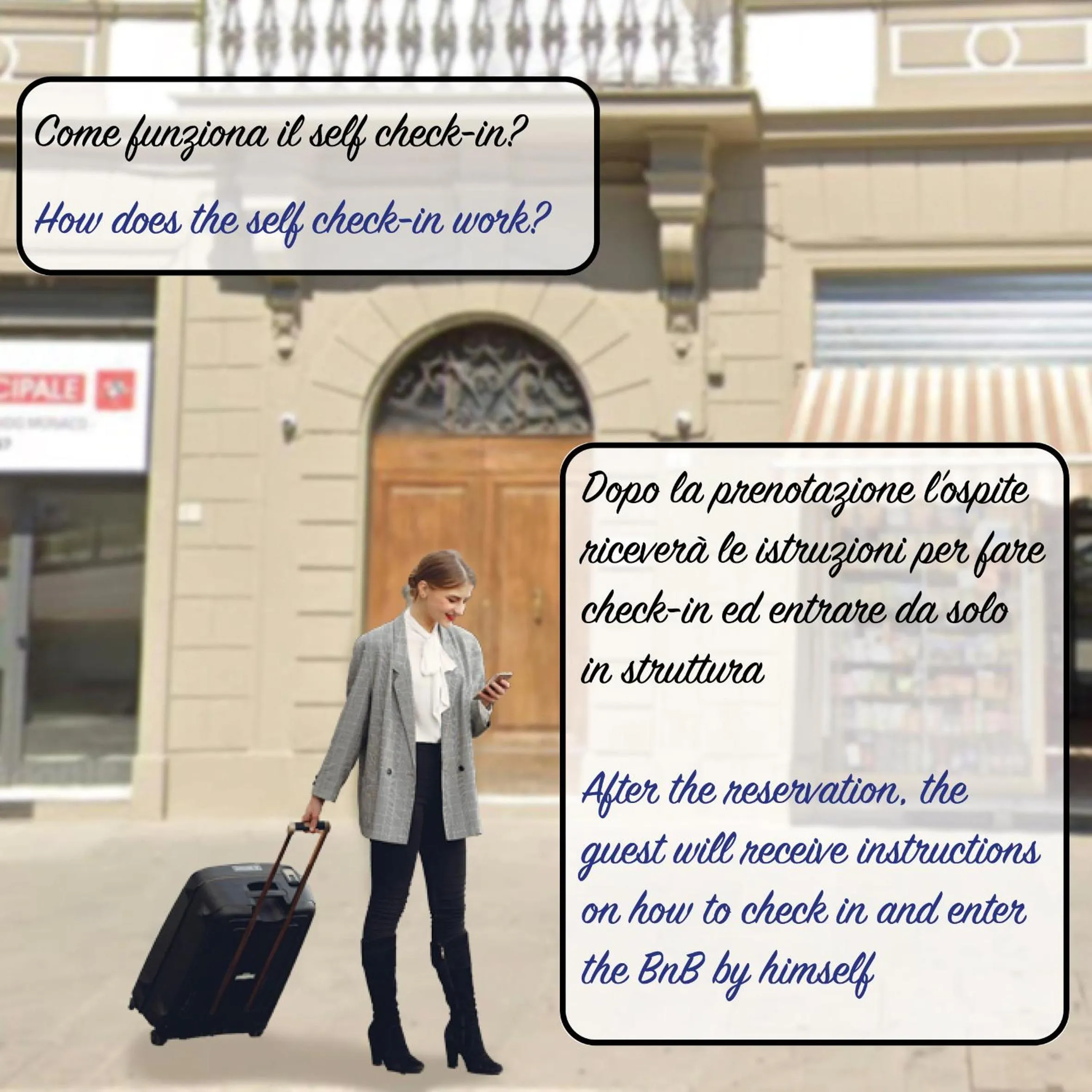 Facade/entrance in B&B 52cento