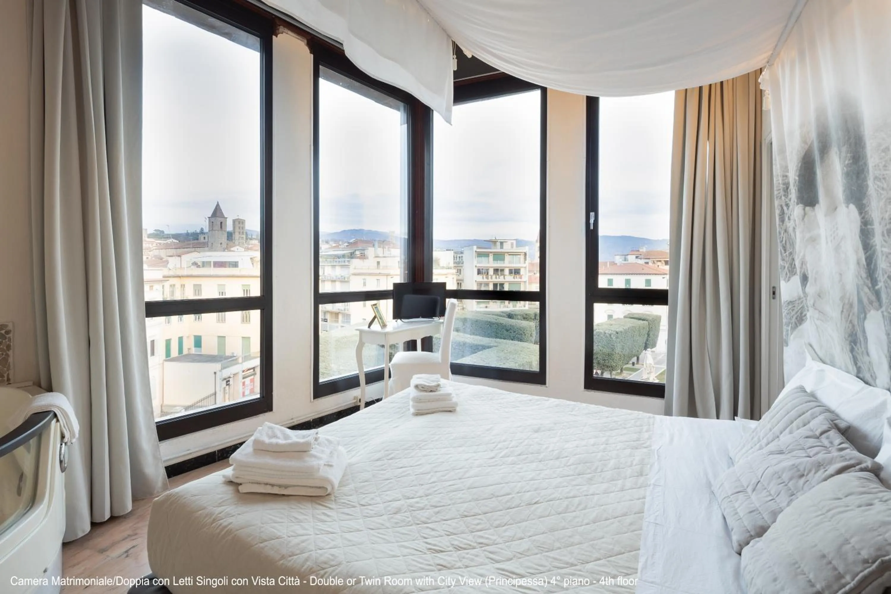 Bedroom, Bed in B&B 52cento