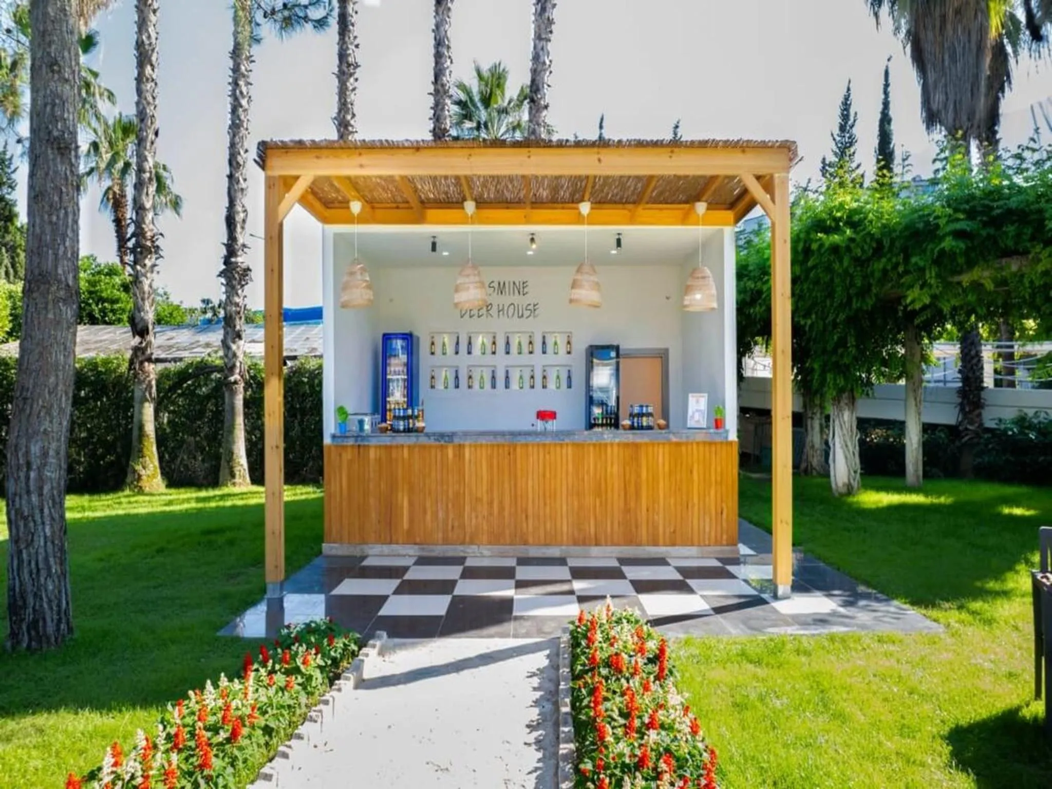 Lounge or bar in Queen's Park Resort Göynük