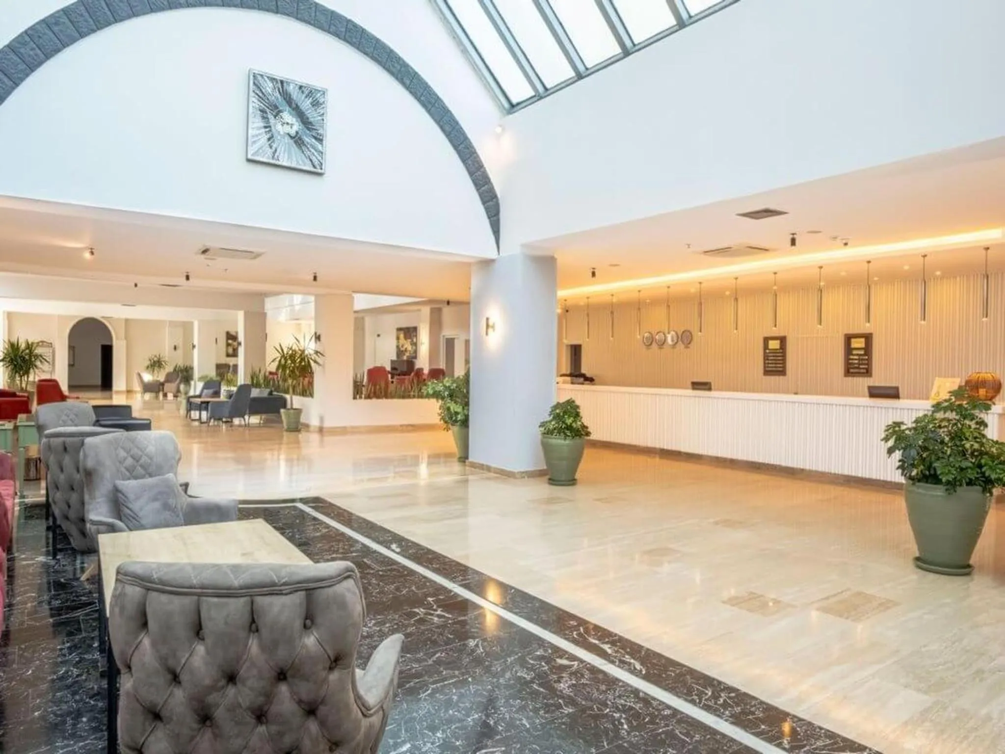 Lobby or reception in Queen's Park Resort Göynük