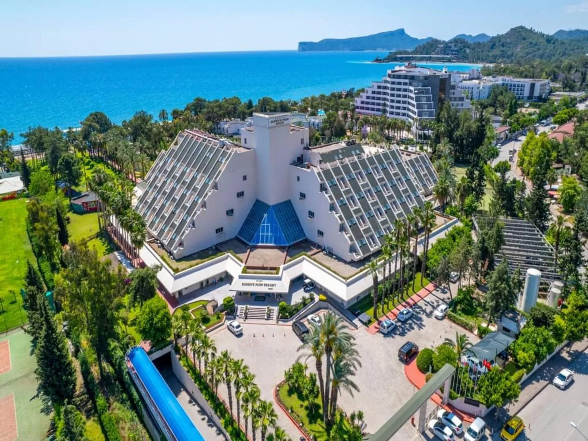 Bird's eye view in Queen's Park Resort Göynük