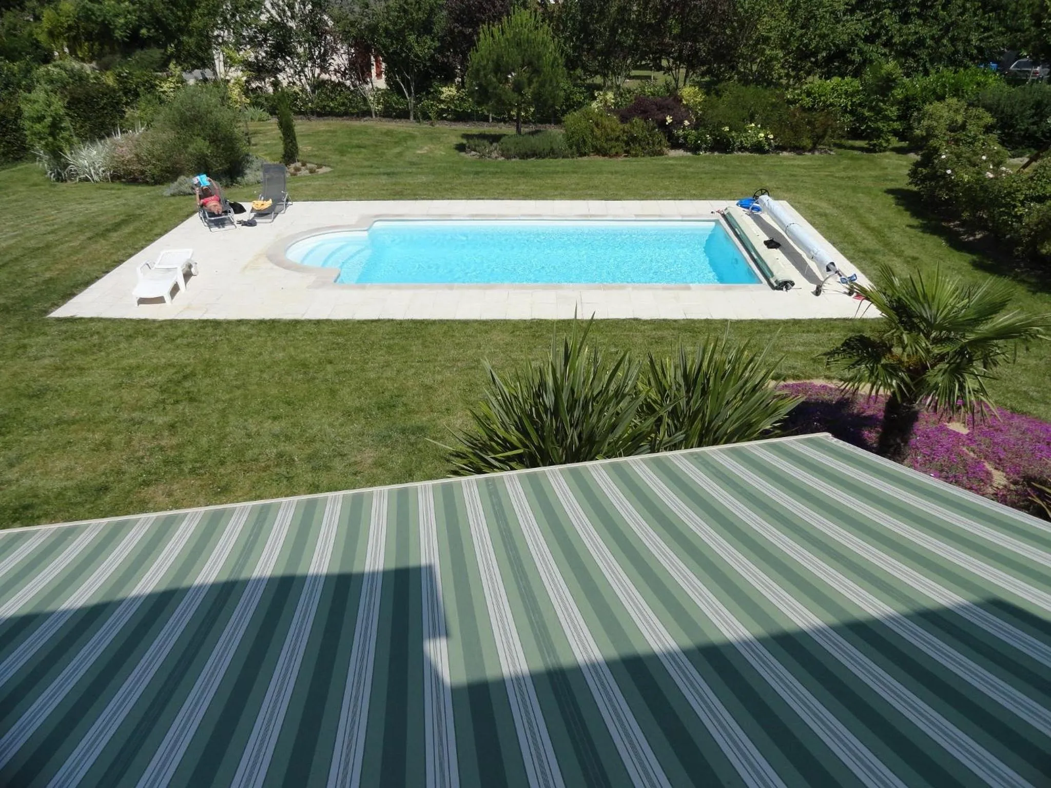 Garden view, Pool View in l'Améthyste
