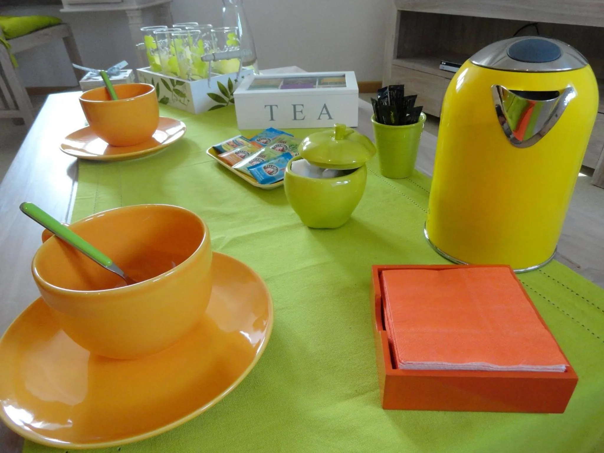 Coffee/tea facilities in l'Améthyste