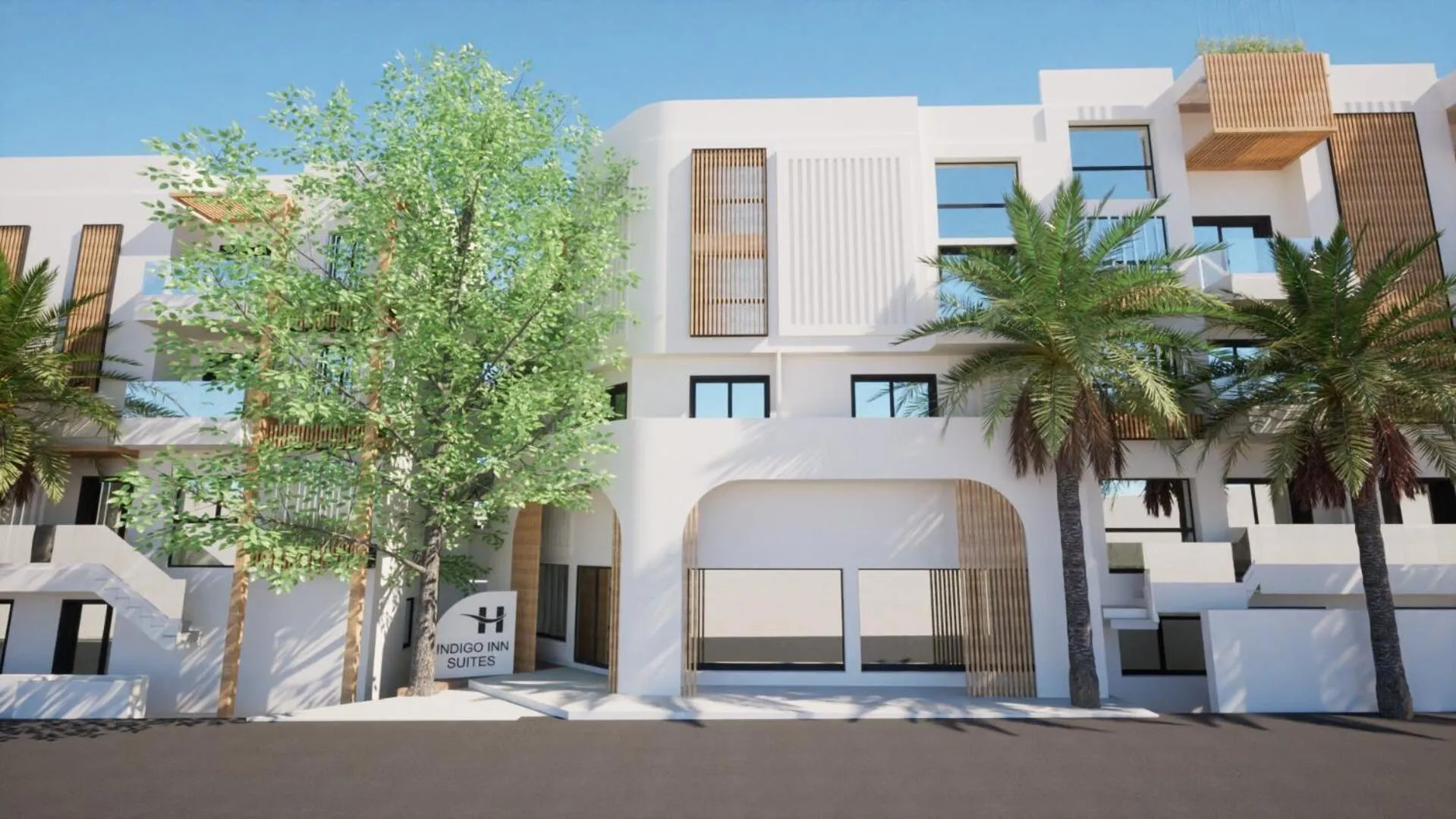 Property building in Indigo Suites Collection Adults Only