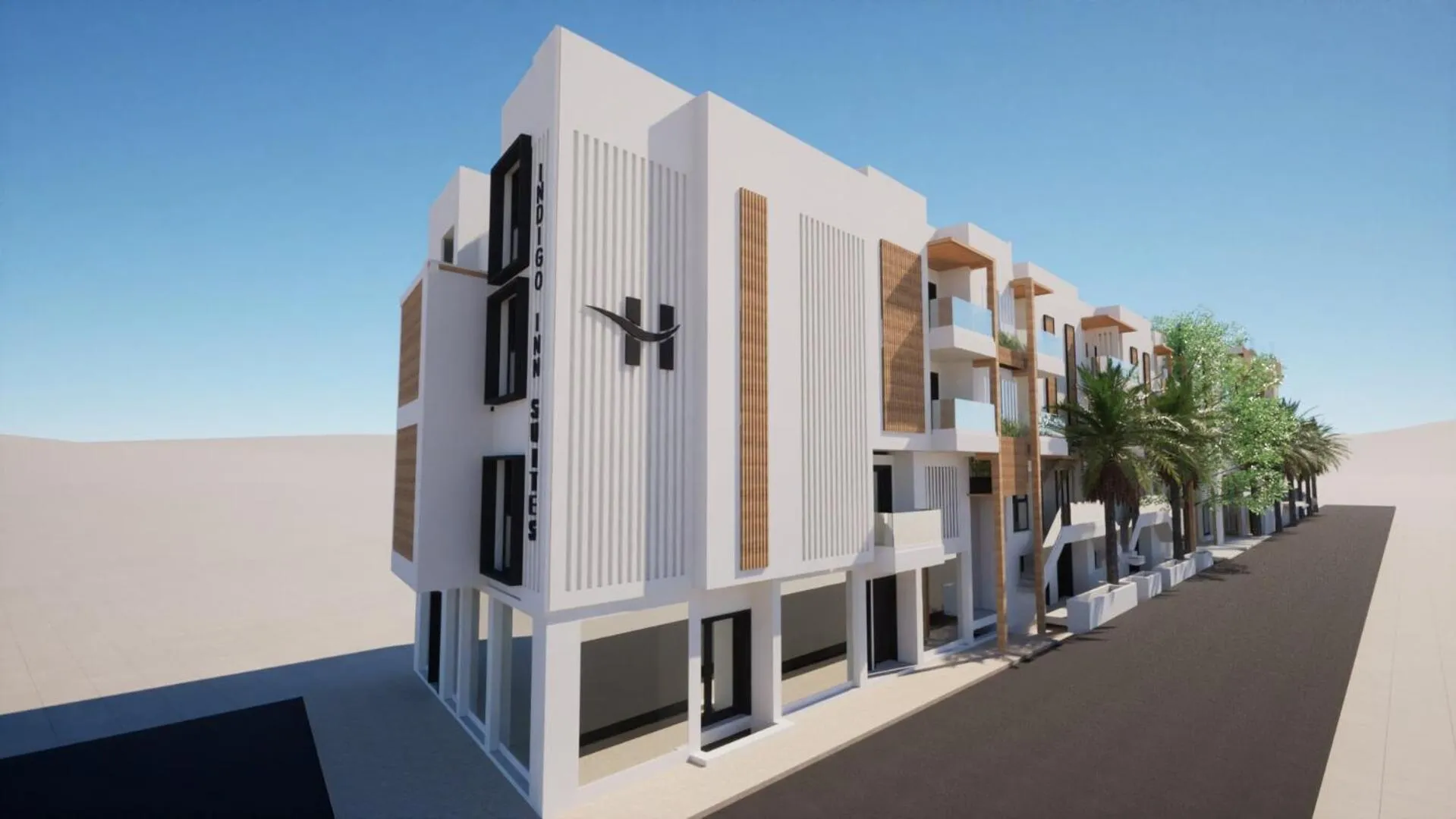 Property building in Indigo Suites Collection Adults Only