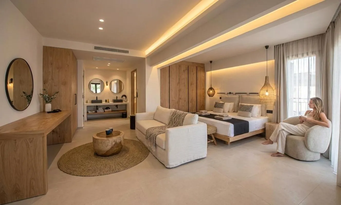 Bed in Indigo Suites Collection Adults Only