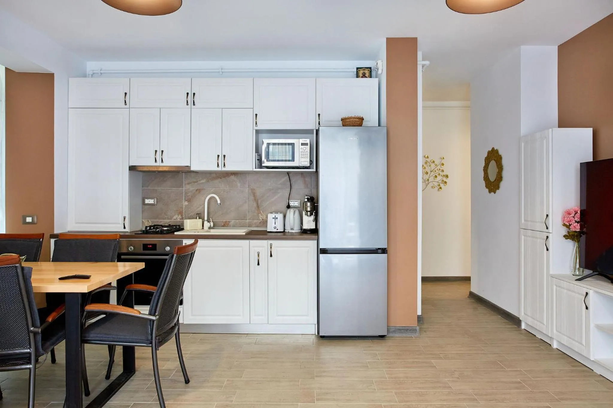 Kitchen or kitchenette in Apartamente Indigo by Alz