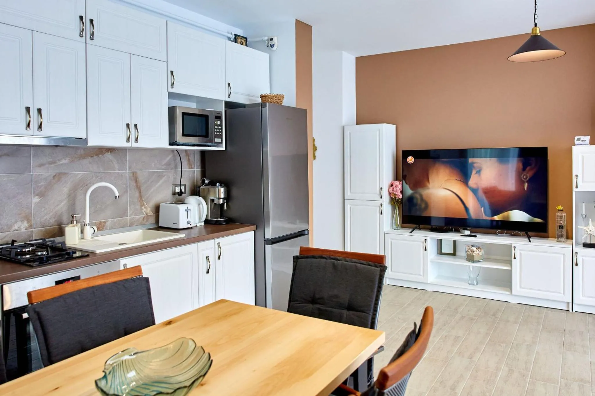 TV and multimedia in Apartamente Indigo by Alz