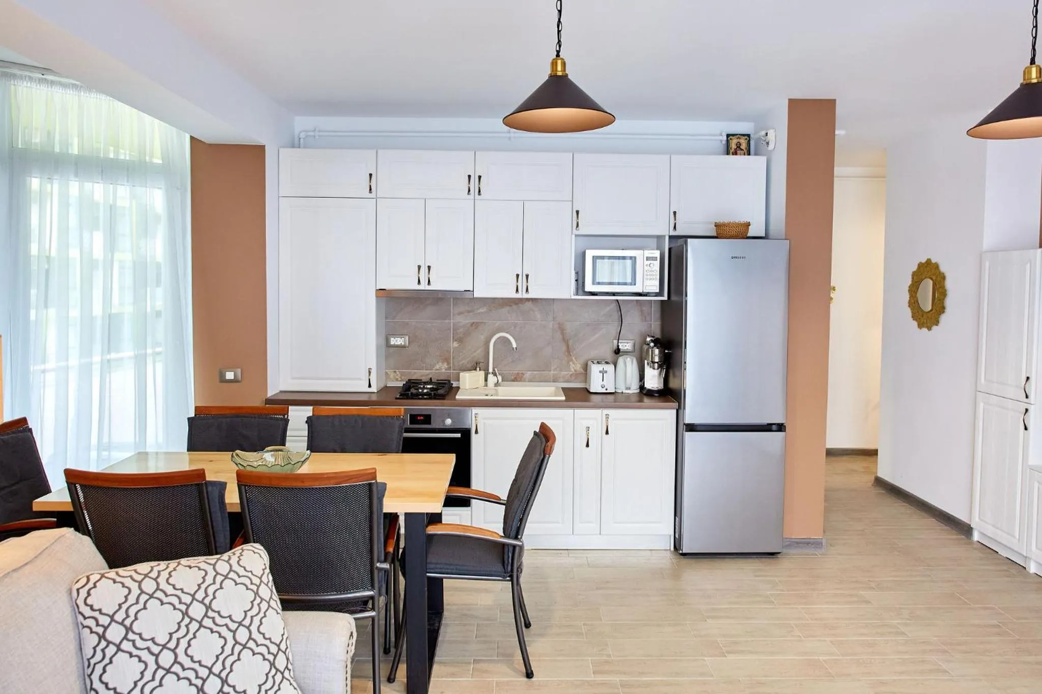 Kitchen or kitchenette in Apartamente Indigo by Alz
