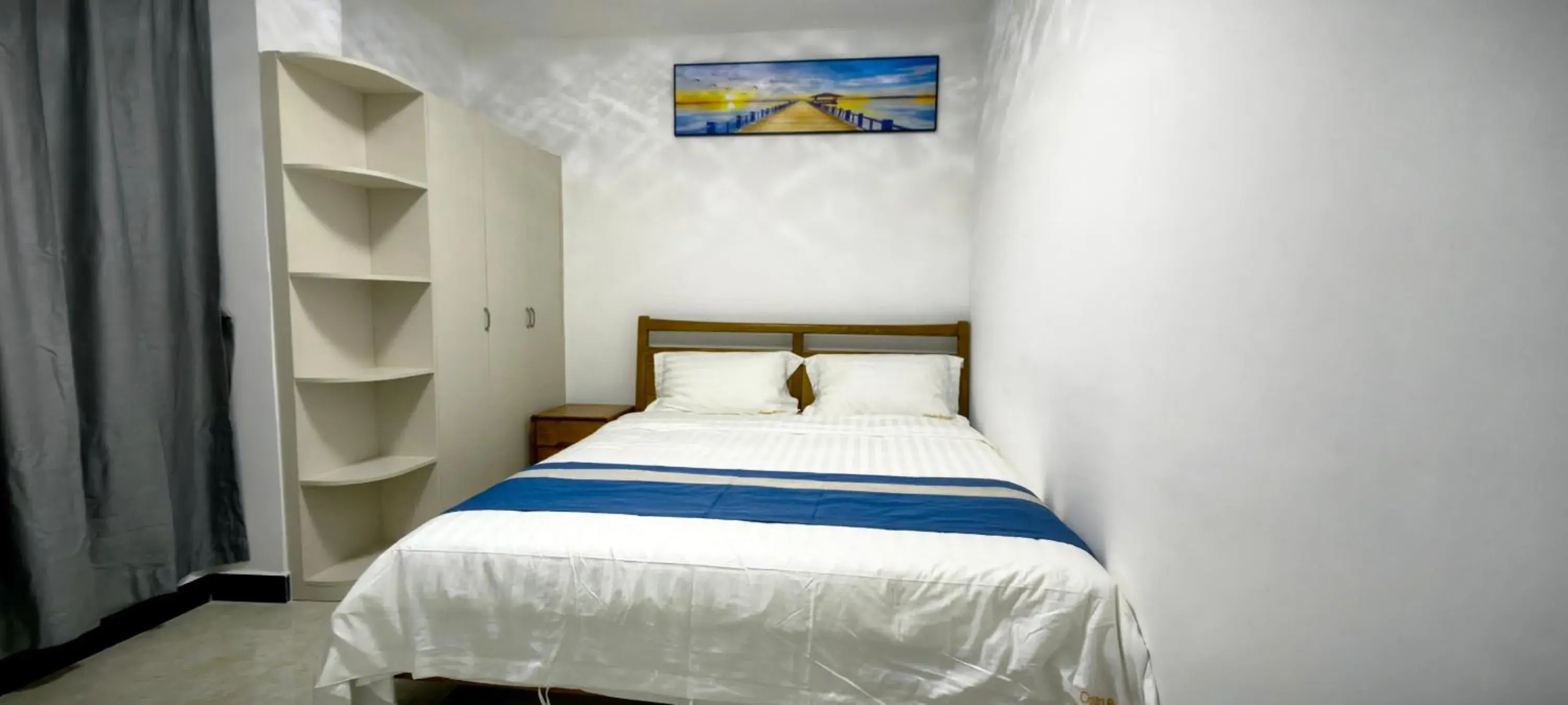 Bedroom, Bed in Ocean Breeze Apartment Hotel Bedroom, Bed in Ocean Breeze Apartment Hotel