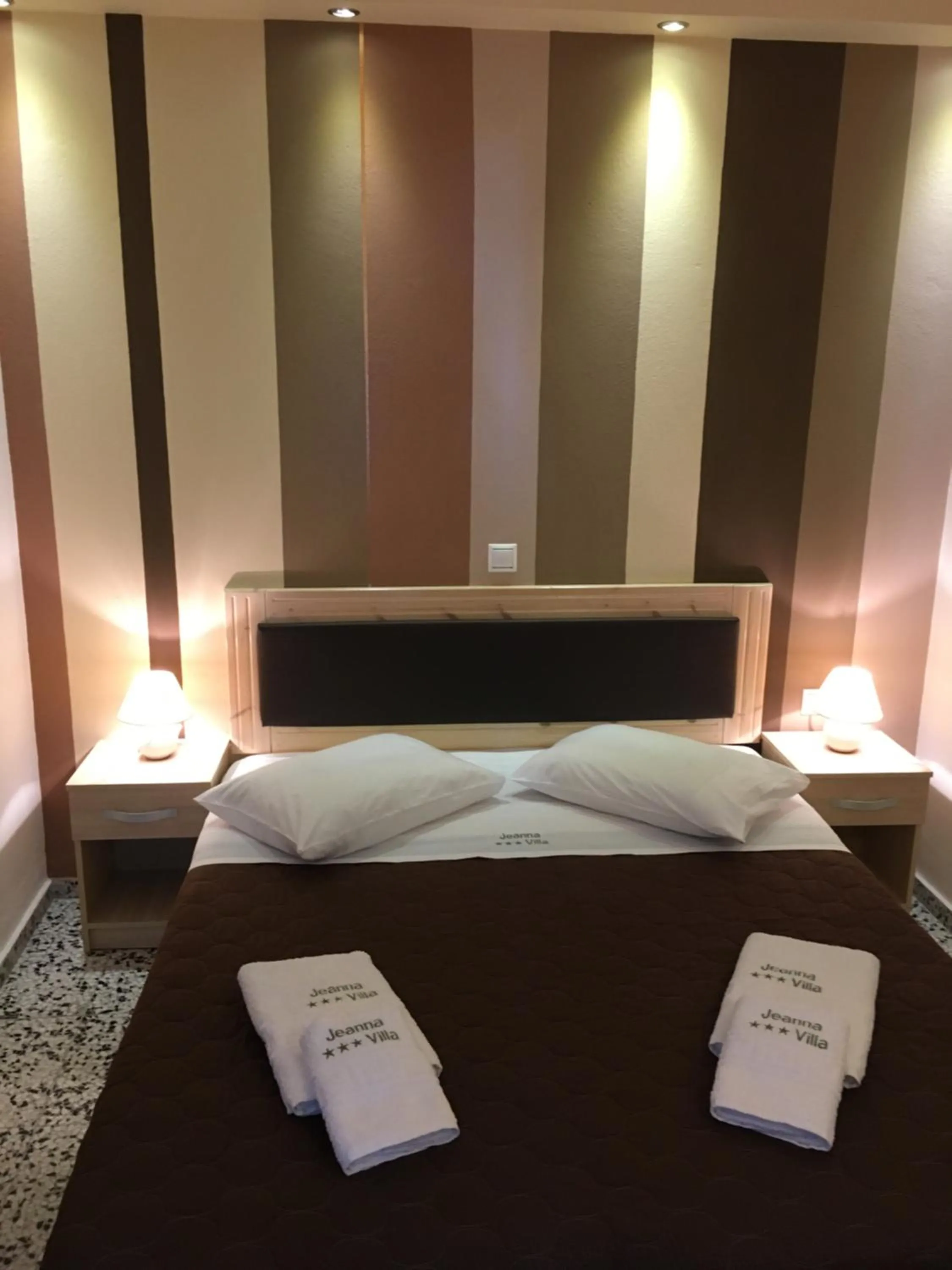 Bed in Villa Jeanna