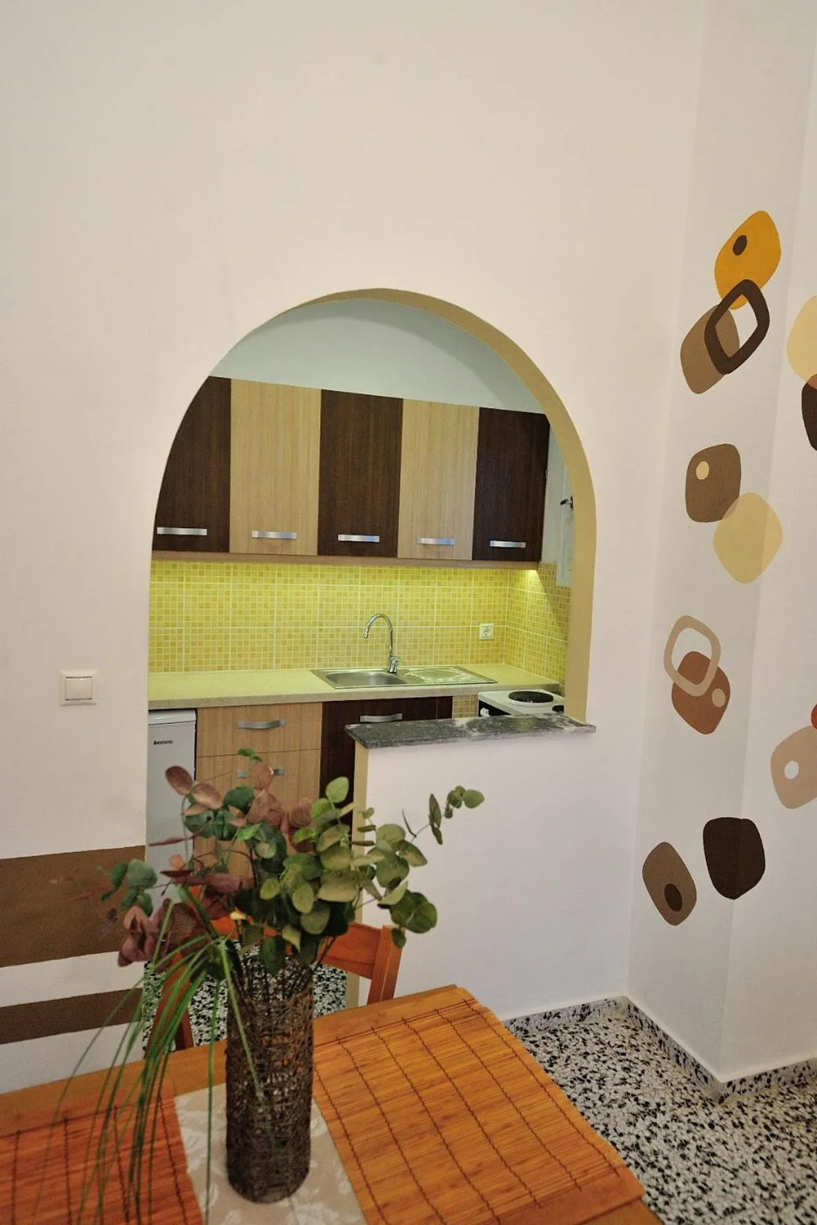 Kitchen or kitchenette in Villa Jeanna
