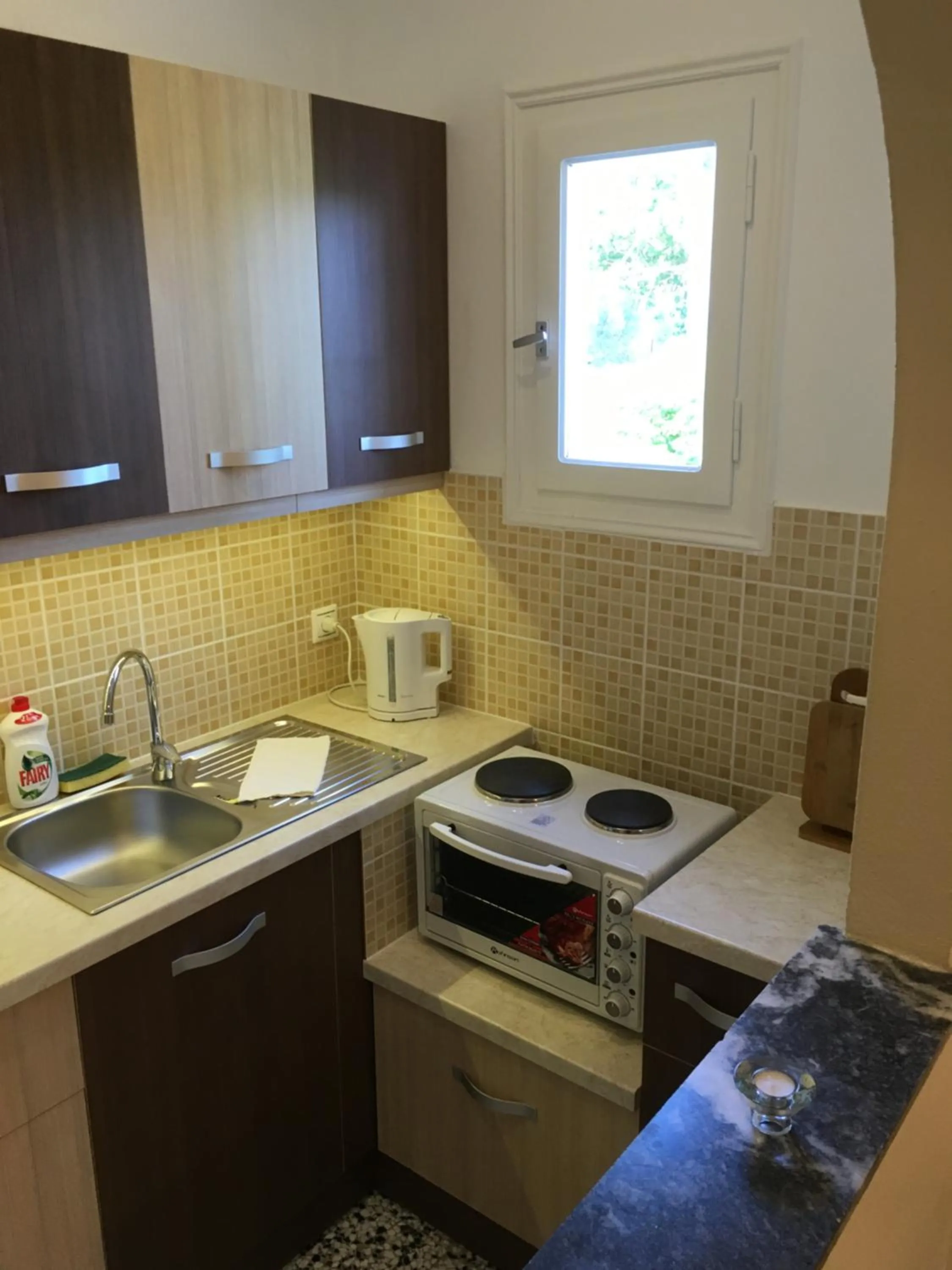 Kitchen or kitchenette in Villa Jeanna
