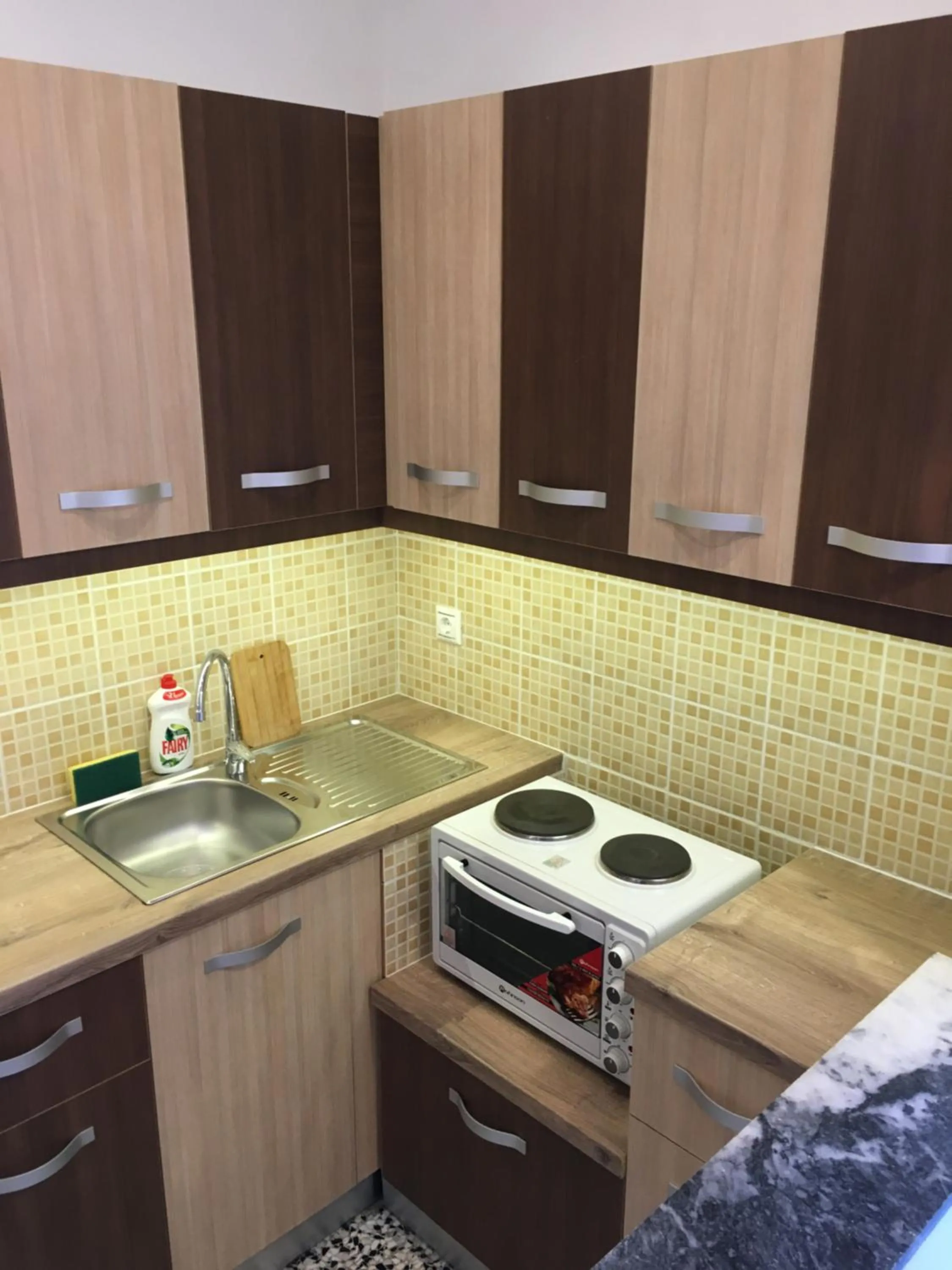 Kitchen or kitchenette in Villa Jeanna
