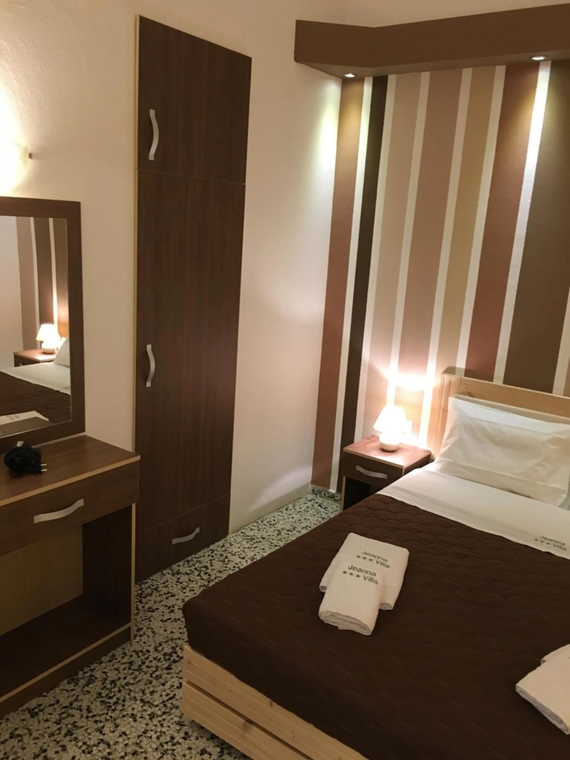 Bed in Villa Jeanna