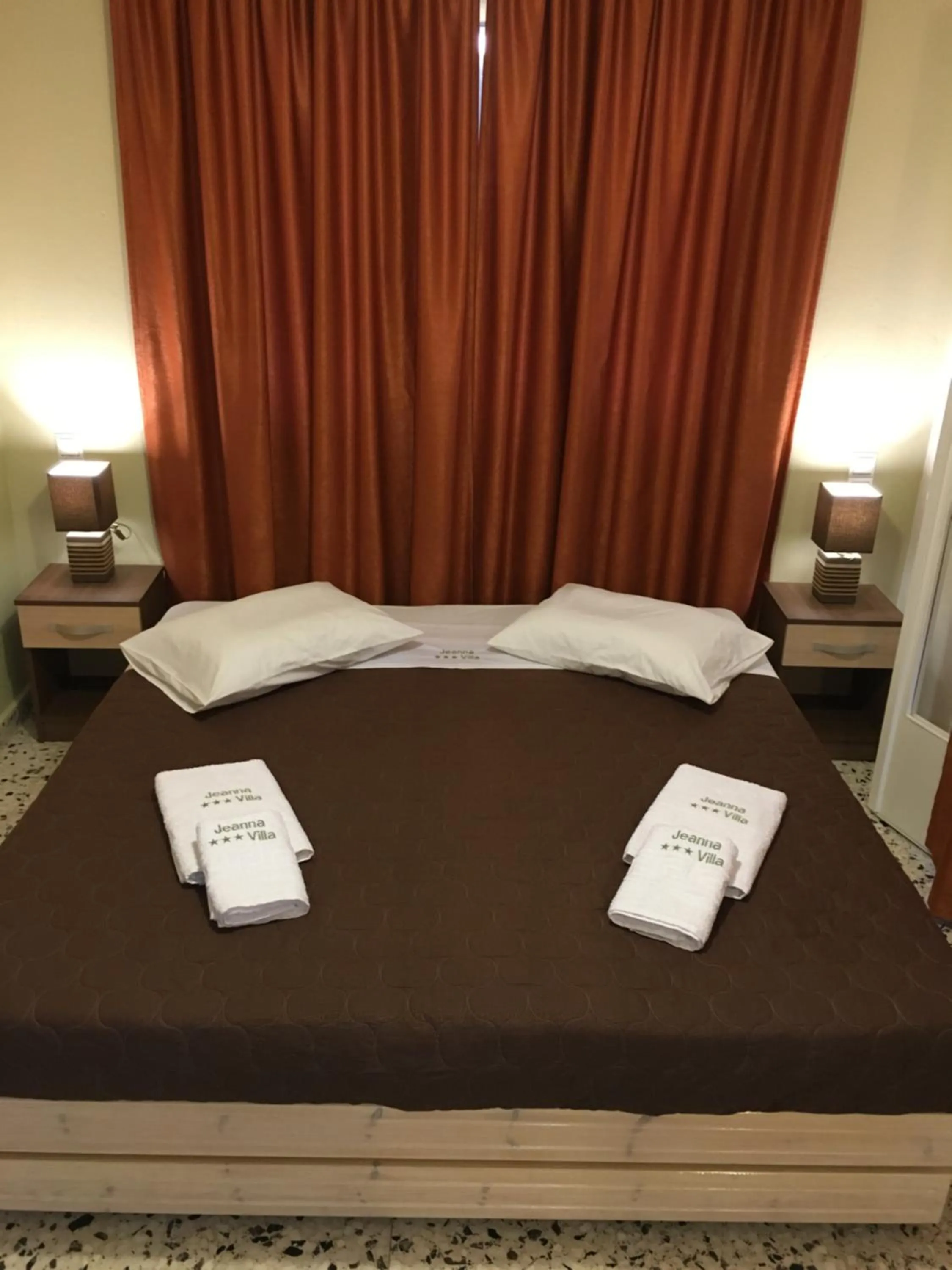 Bed in Villa Jeanna