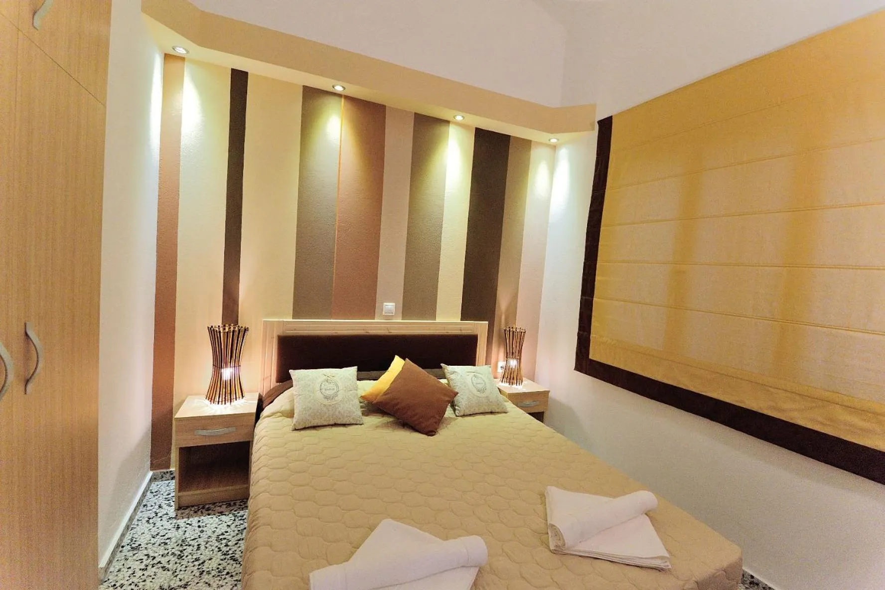Bed in Villa Jeanna