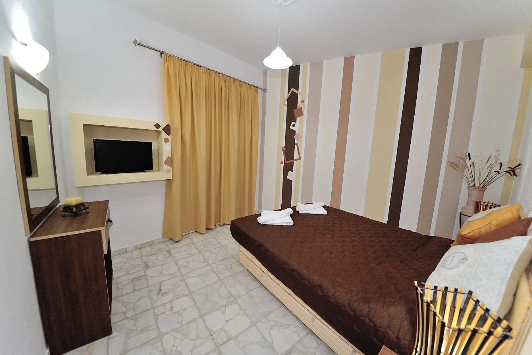 Bed in Villa Jeanna