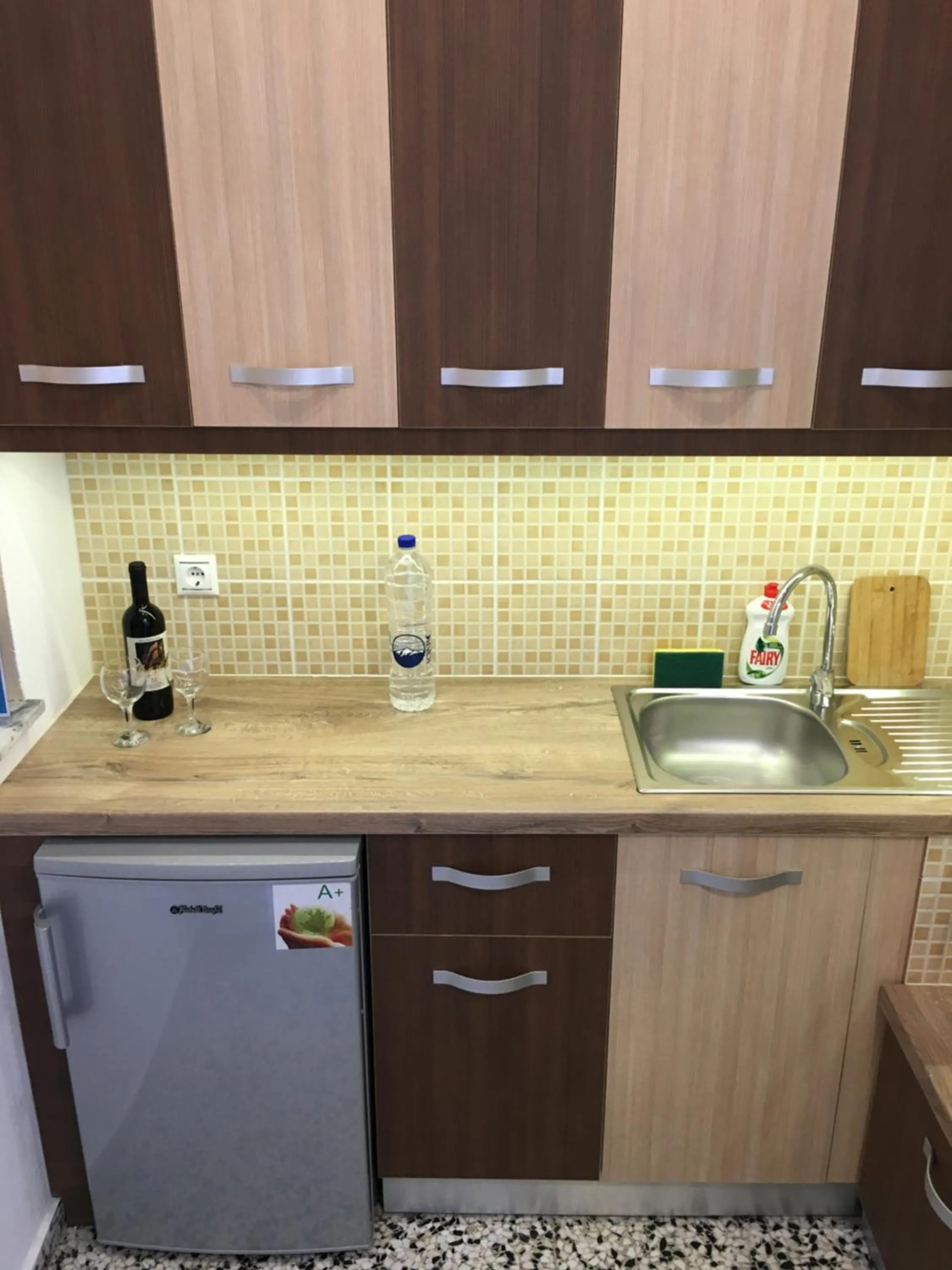 Kitchen or kitchenette in Villa Jeanna