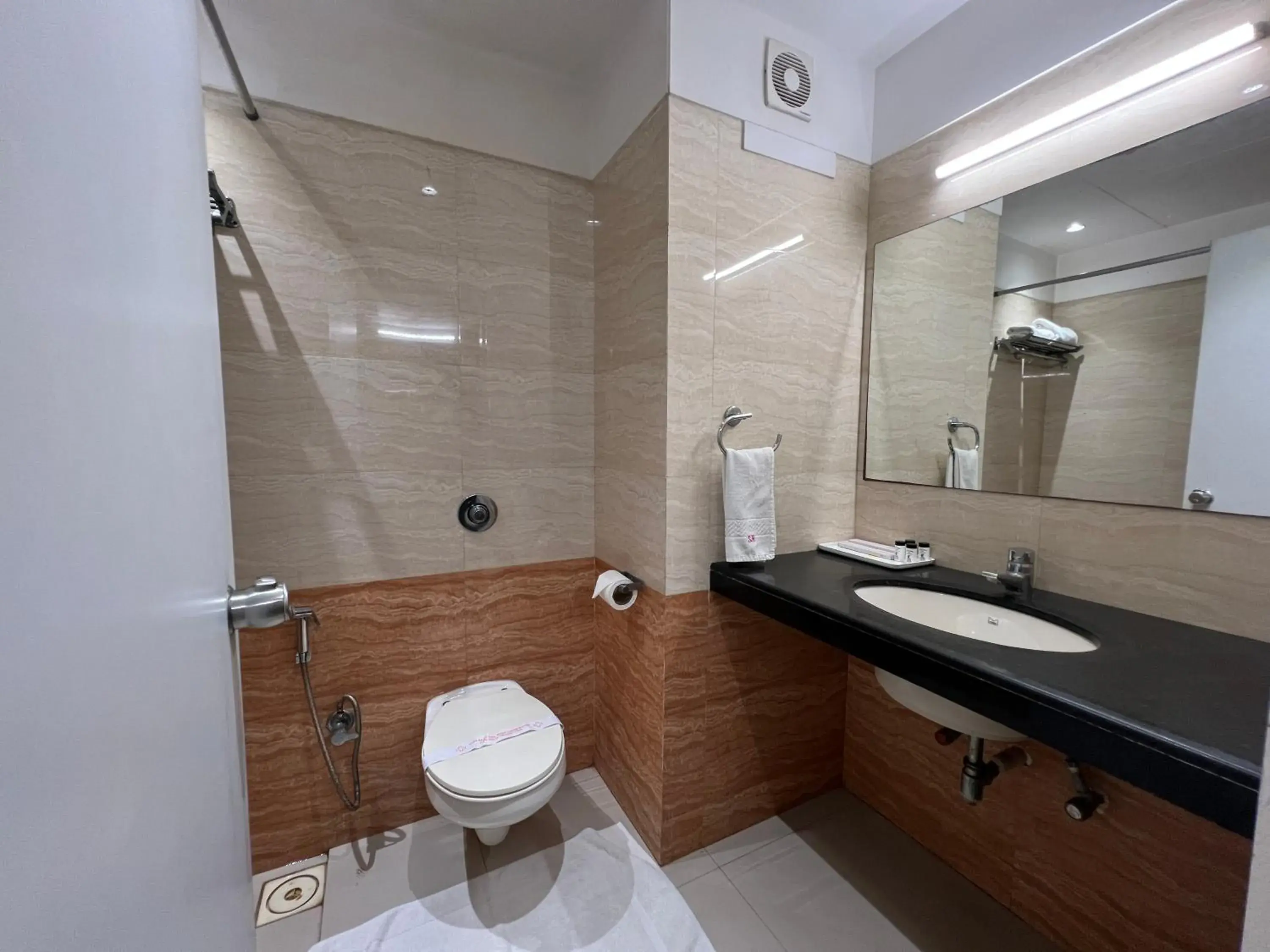 Bathroom in VITS Shalimar, Ankleshwar Bathroom in VITS Shalimar, Ankleshwar
