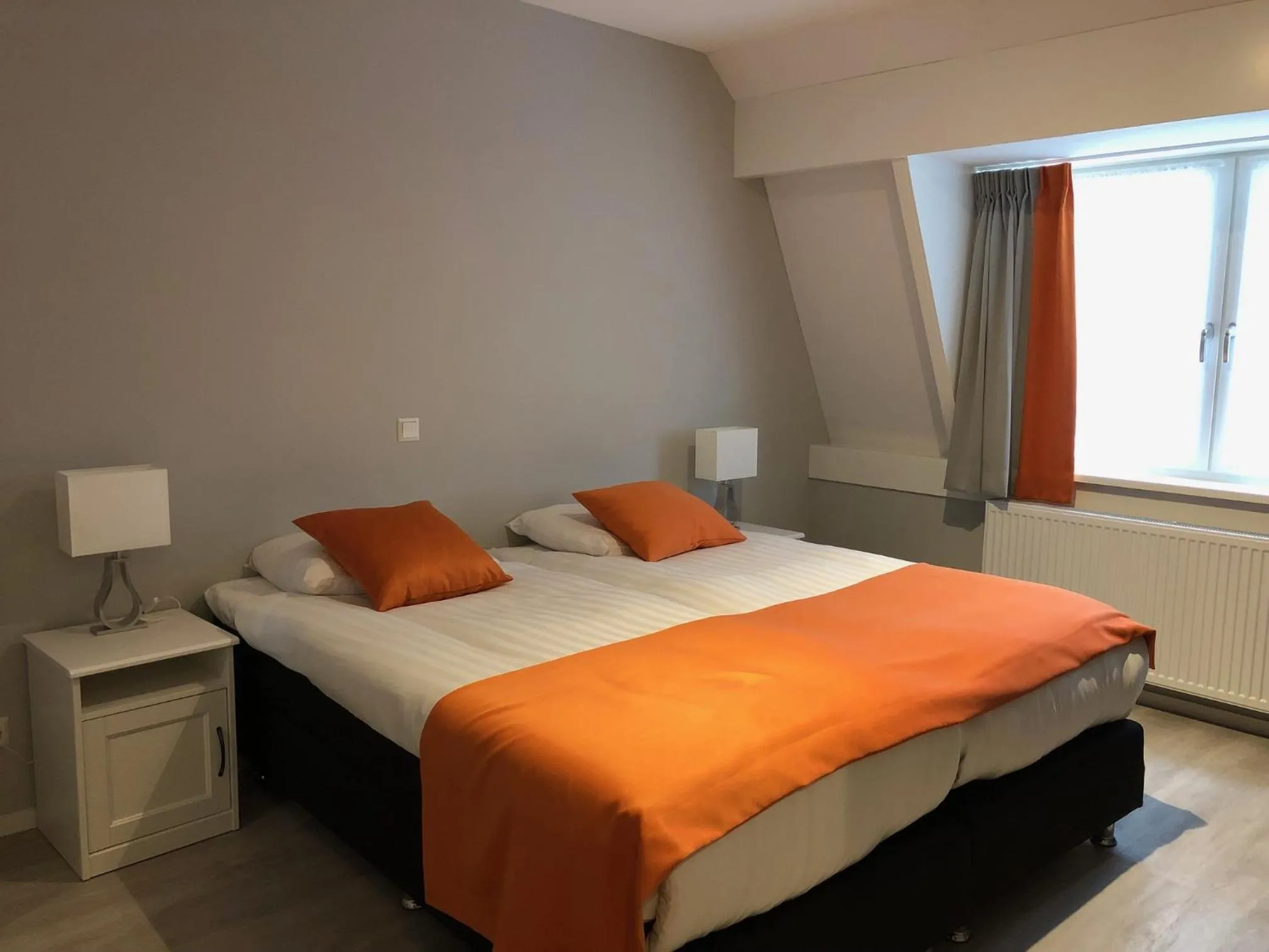 Bedroom, Bed in Fletcher Hotel-Restaurant Oud London