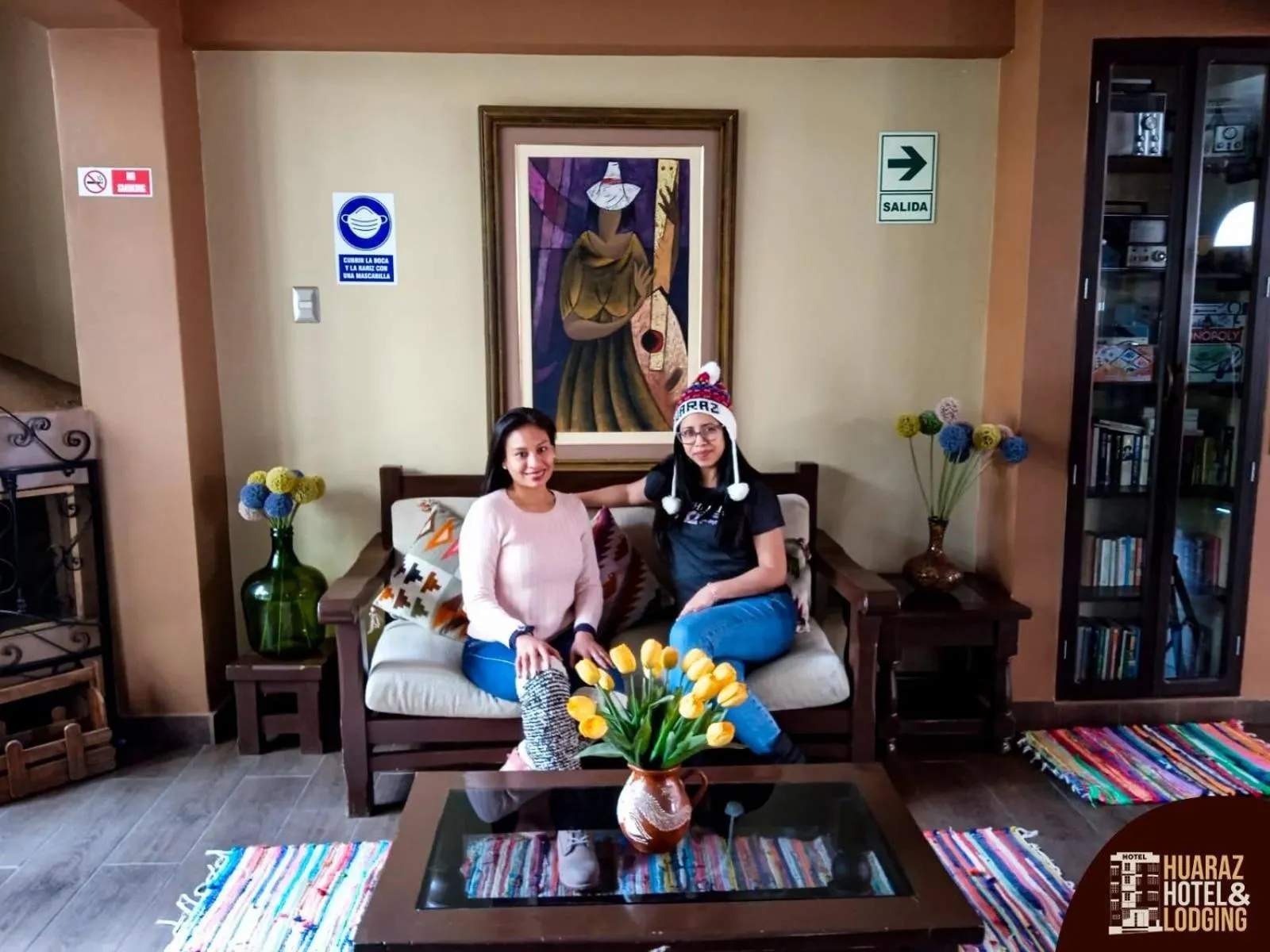 Living room in Hotel de Turistas Huaraz