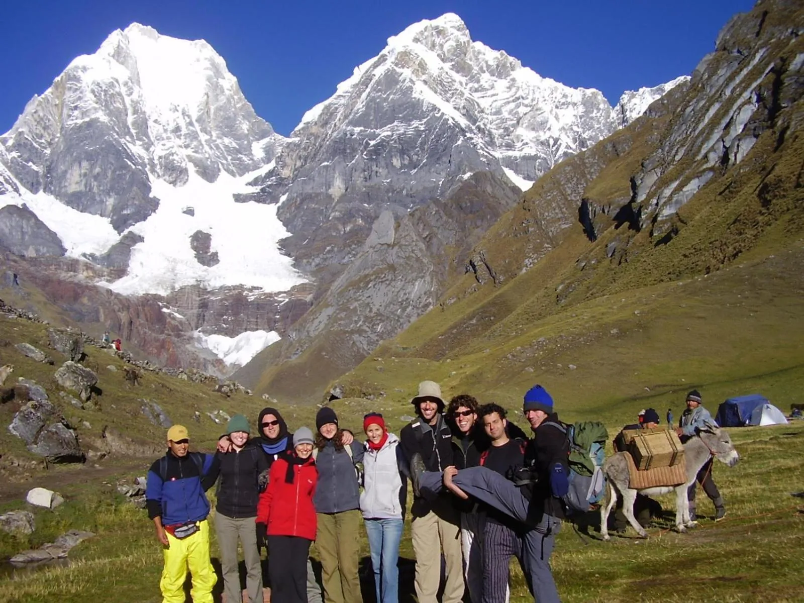 Mountain view in Hotel de Turistas Huaraz