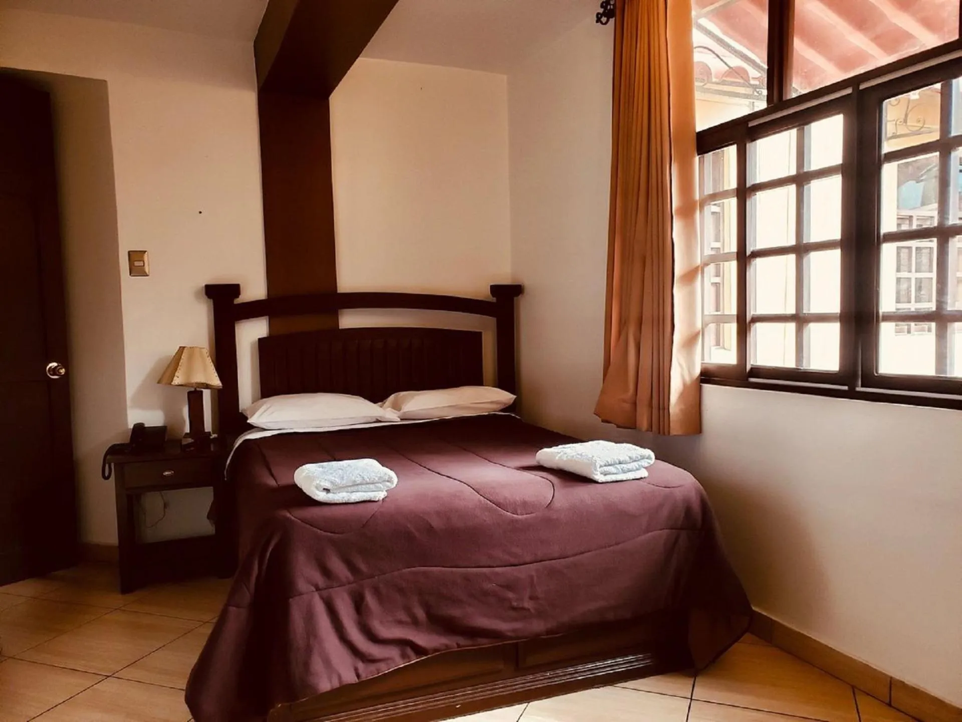 Bed in Hotel de Turistas Huaraz