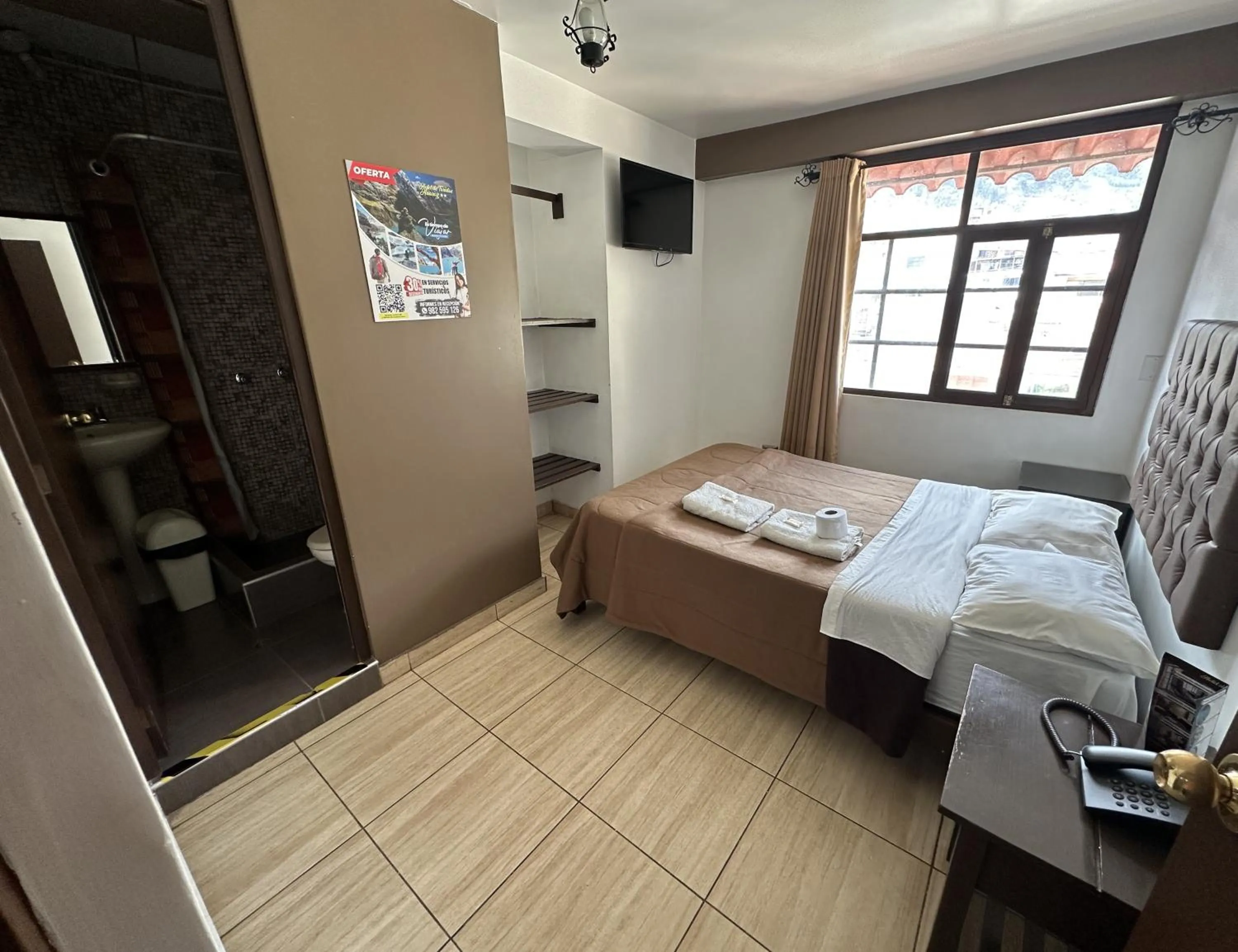 Bed in Hotel de Turistas Huaraz