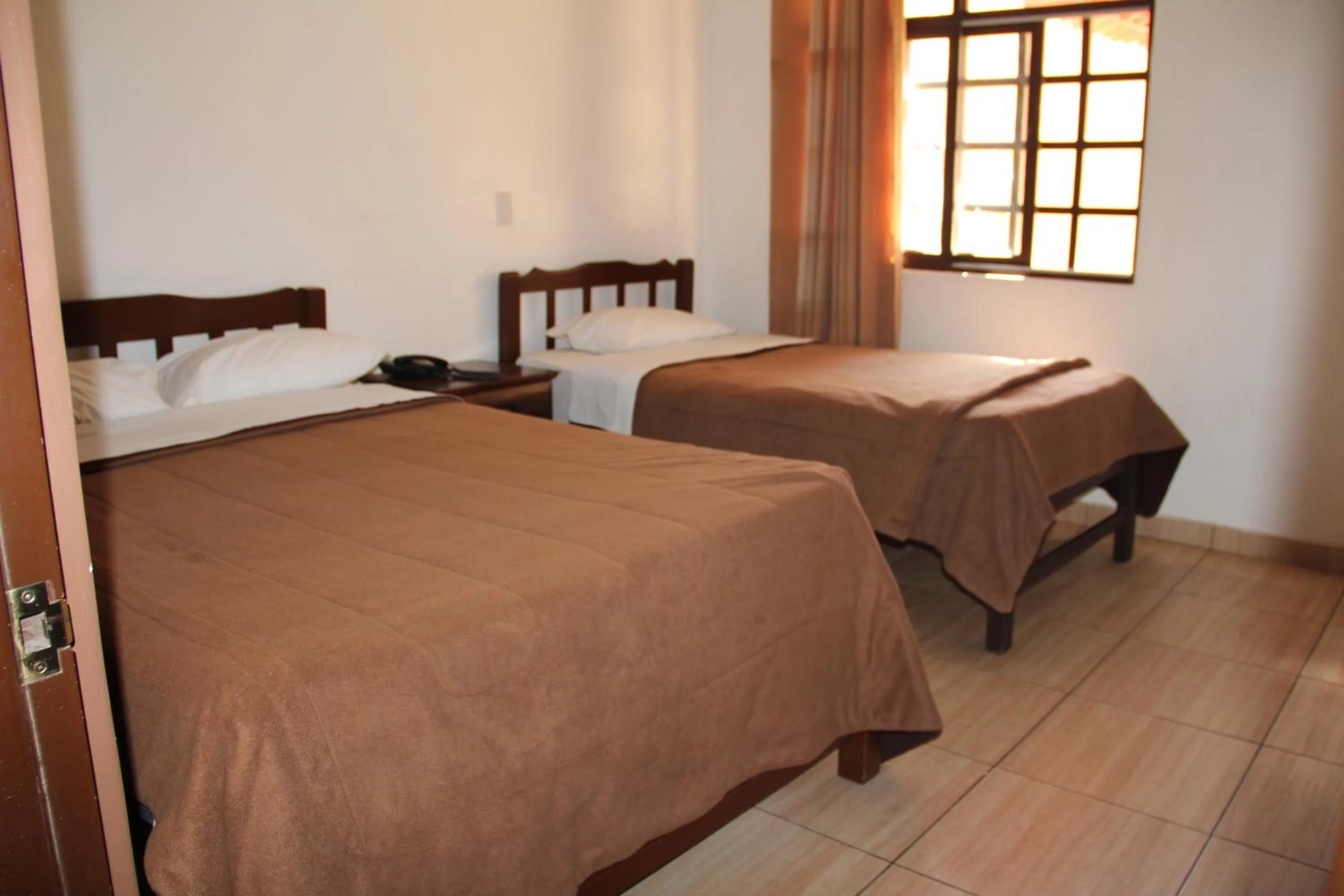 Bed in Hotel de Turistas Huaraz