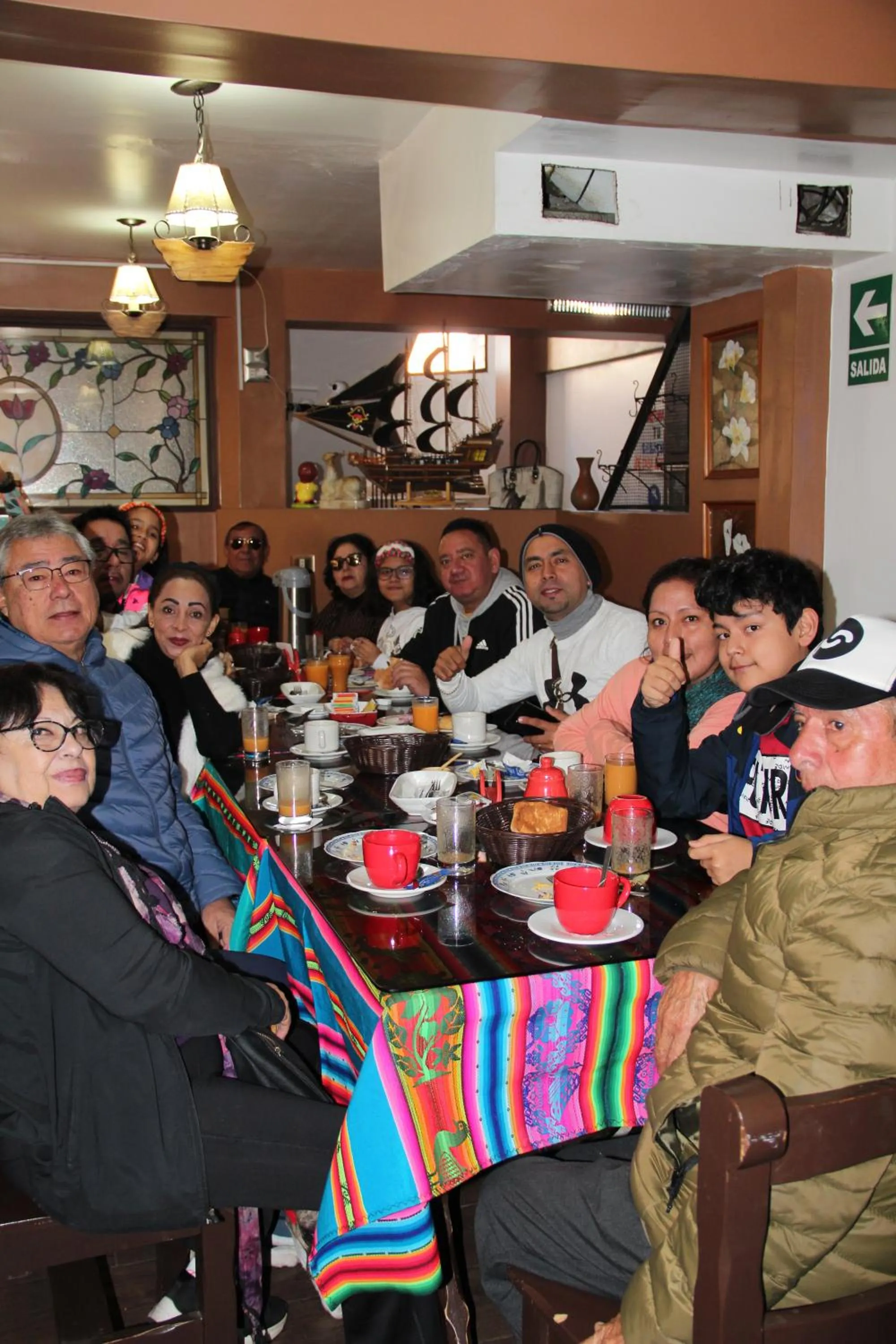 Breakfast in Hotel de Turistas Huaraz