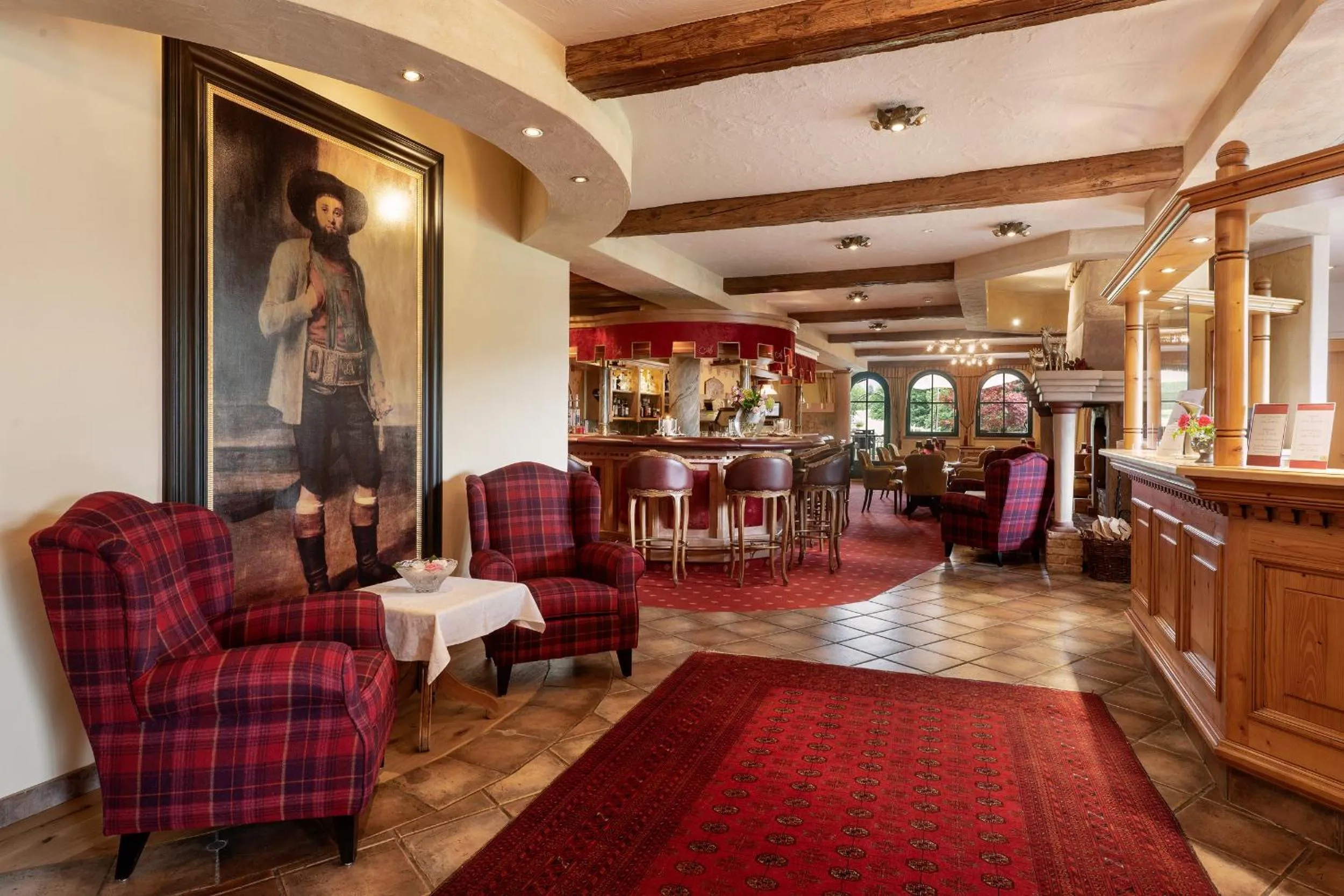 Lobby or reception in Landhaus Ager