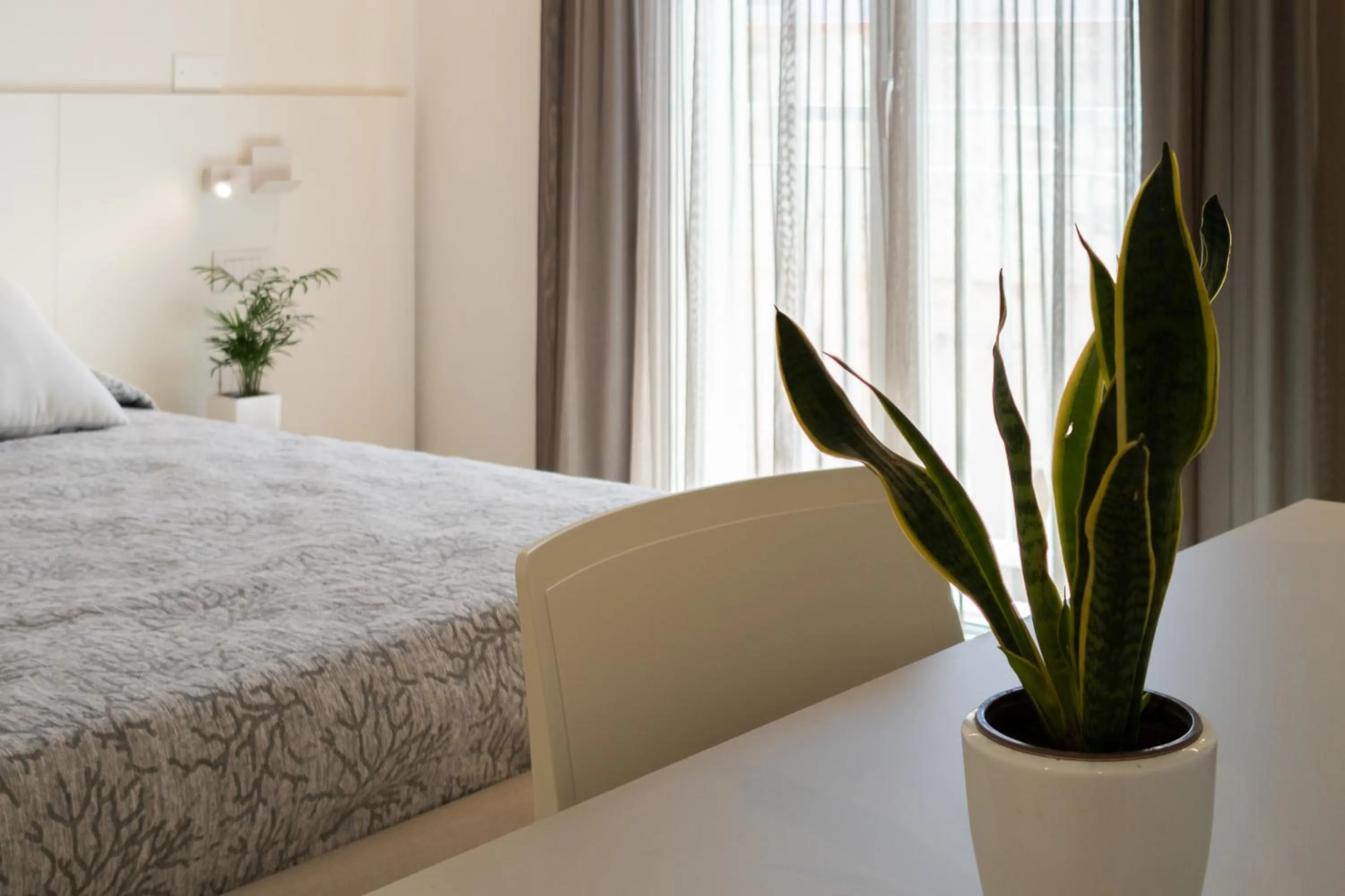 Bed in Domu Noa Hotel