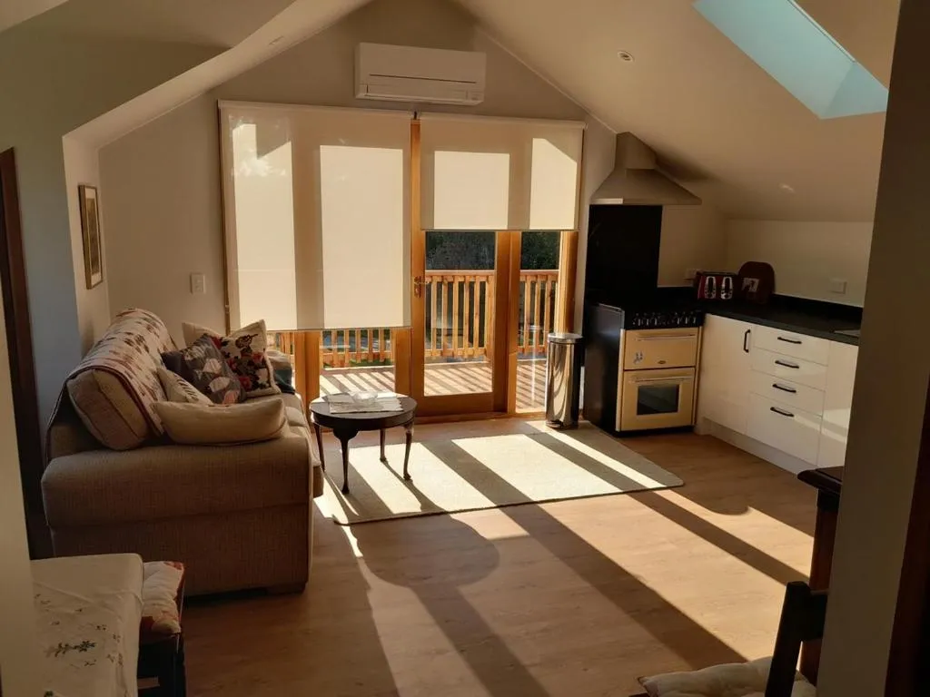 Living room in The Loft at The Last Straw