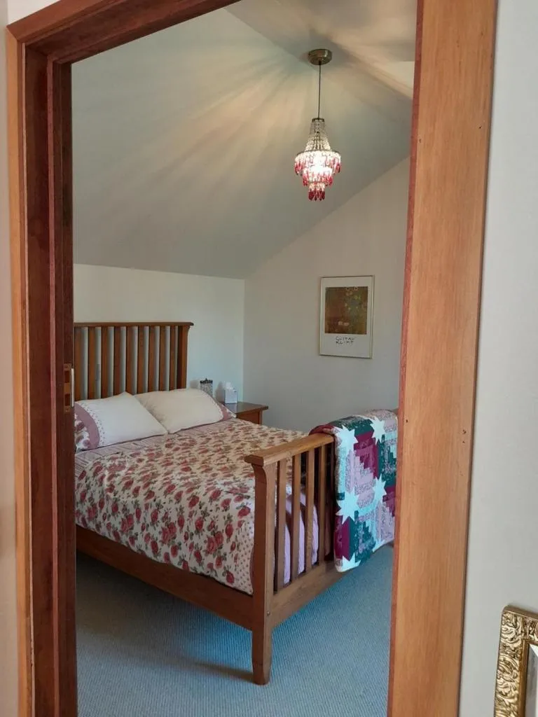 Bedroom, Bed in The Loft at The Last Straw