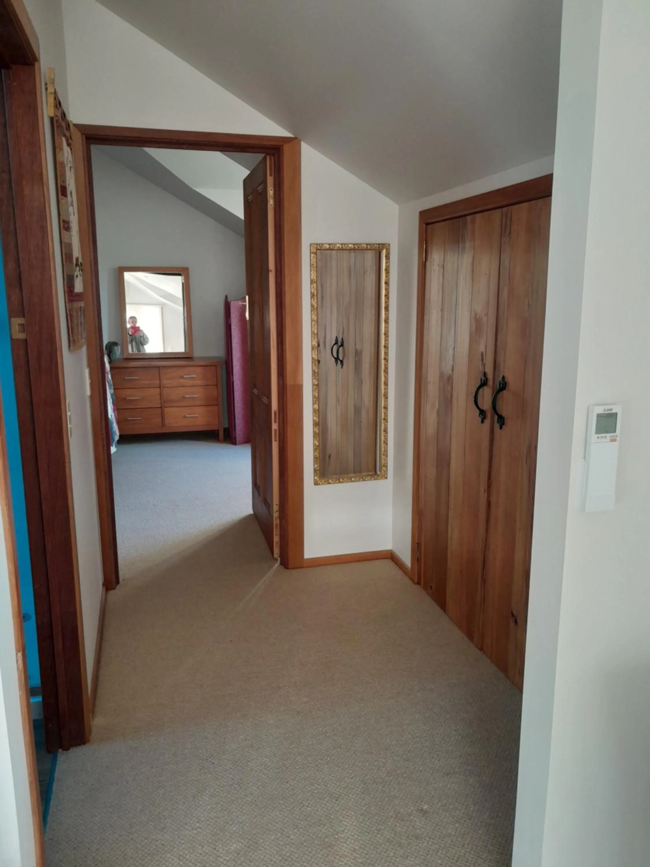 wardrobe in The Loft at The Last Straw