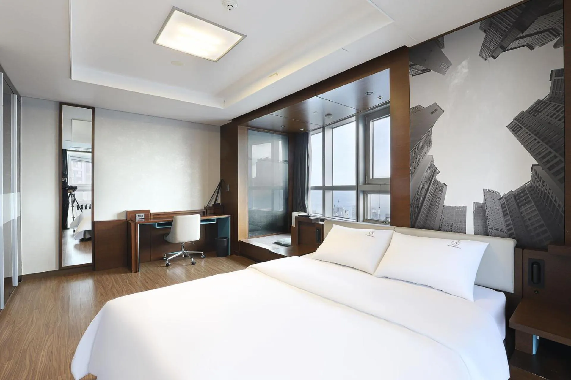 Bed in W Residence Hotel